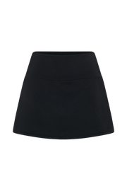 Terra Mini Skirt With Shorts - Black