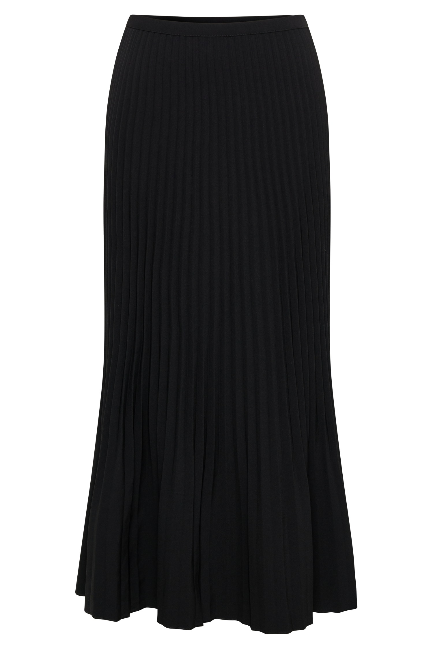Twyla Pleated Suiting Maxi Skirt Black MESHKI - Main Image