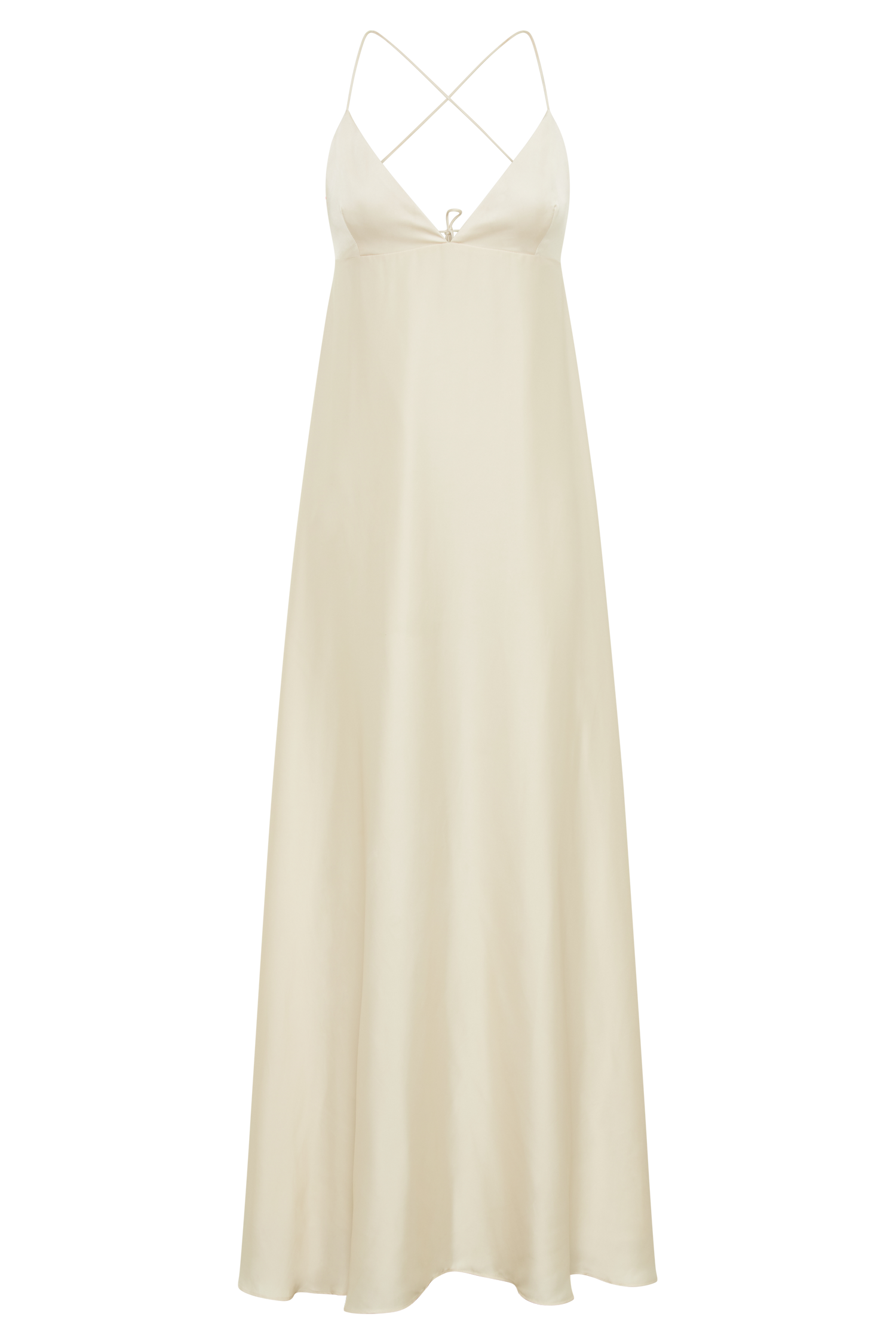 Melisandre Baby Doll Maxi Dress - Sand #10