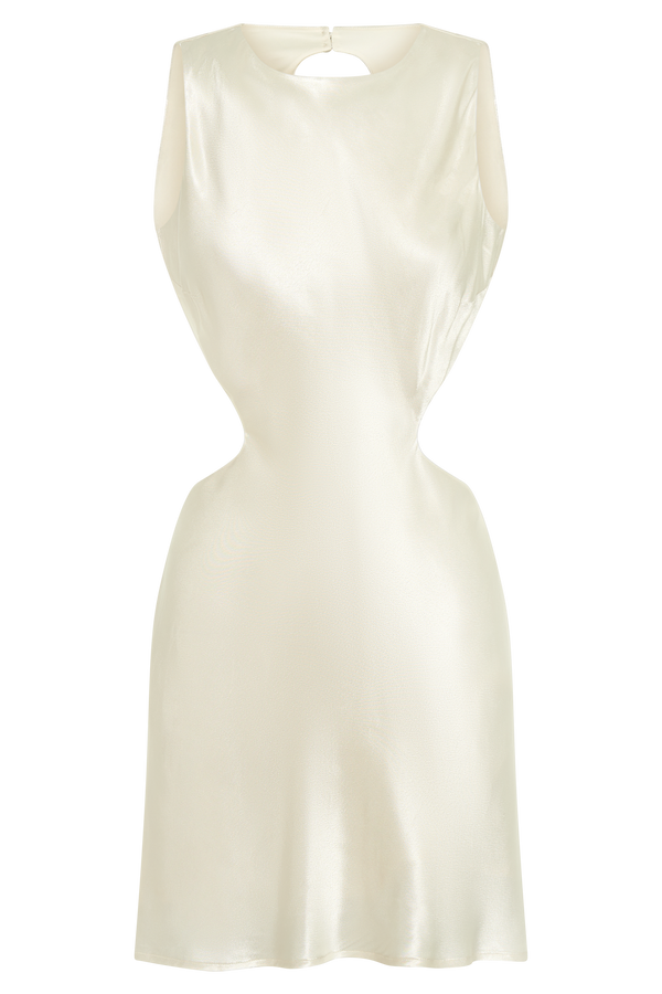 Electra A-Line Mini Dress - Ivory