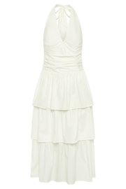 Belinda Tiered Maxi Dress - White