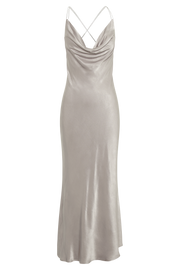 Kalani Chain Maxi Dress - Silver
