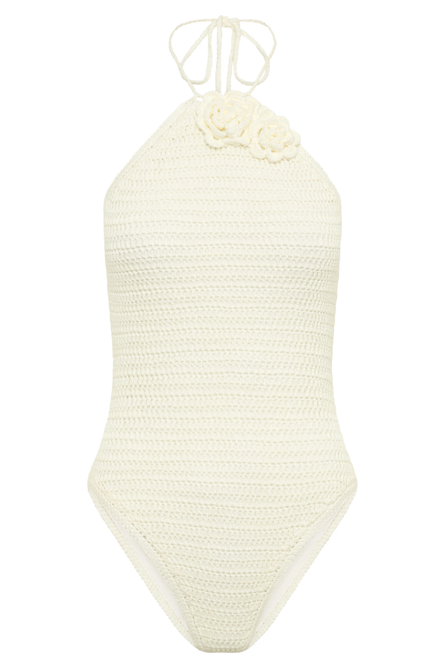 Marley Rose Crochet One Piece - Ivory #12