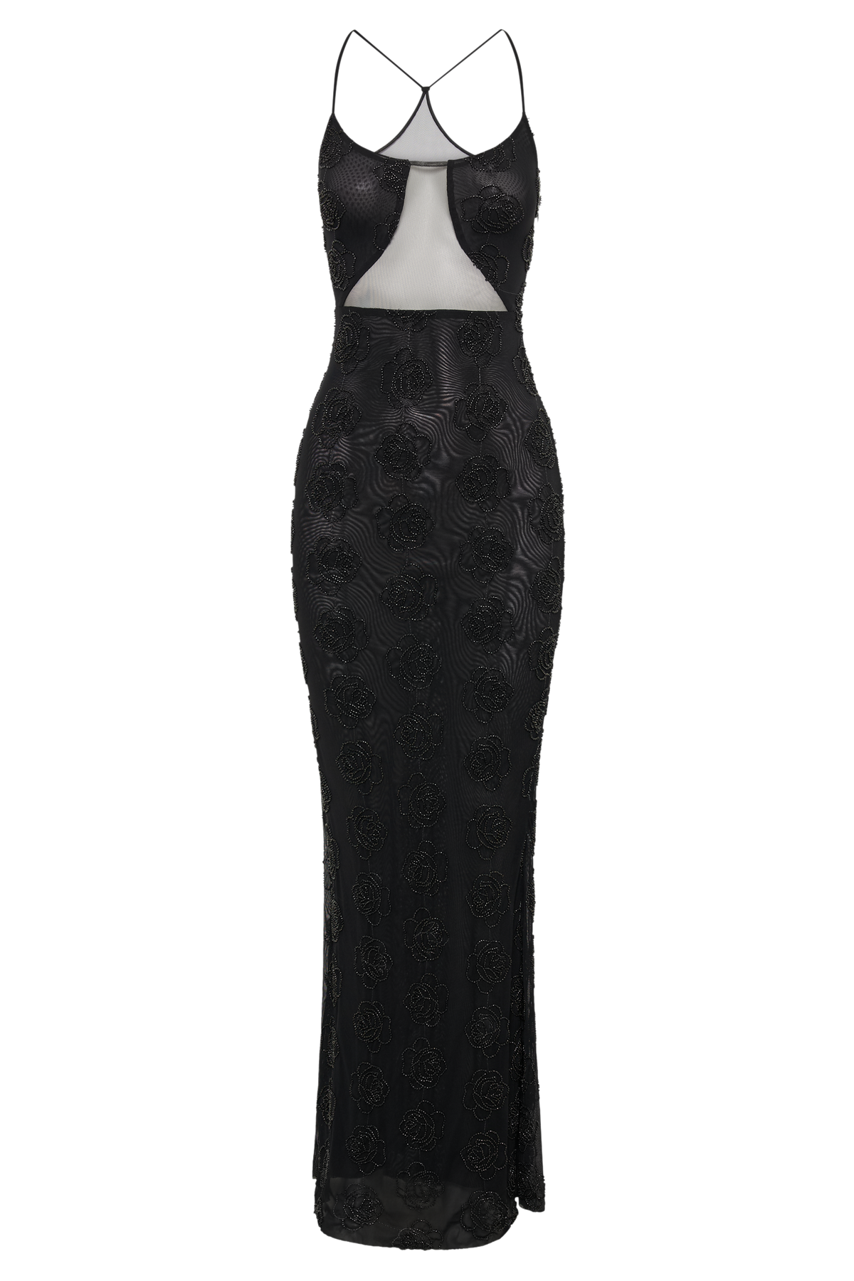 Kathy Rose Beaded Maxi Dress - Black #9