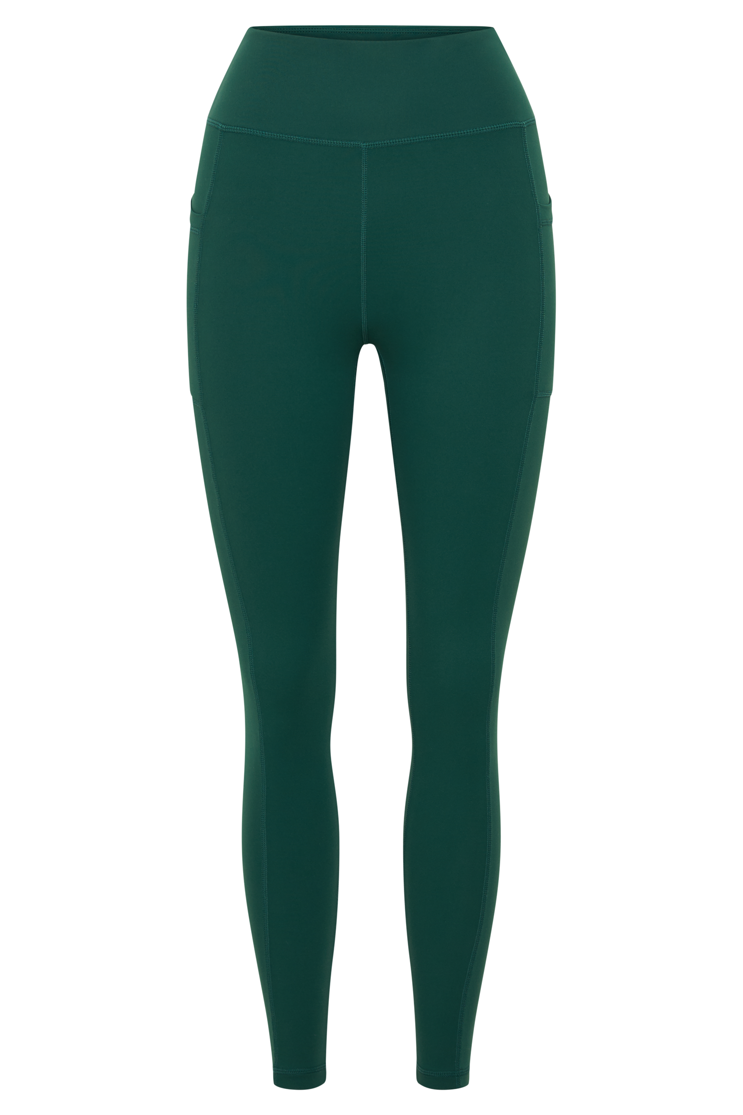 Briar V Back Leggings With Pockets - Green #11