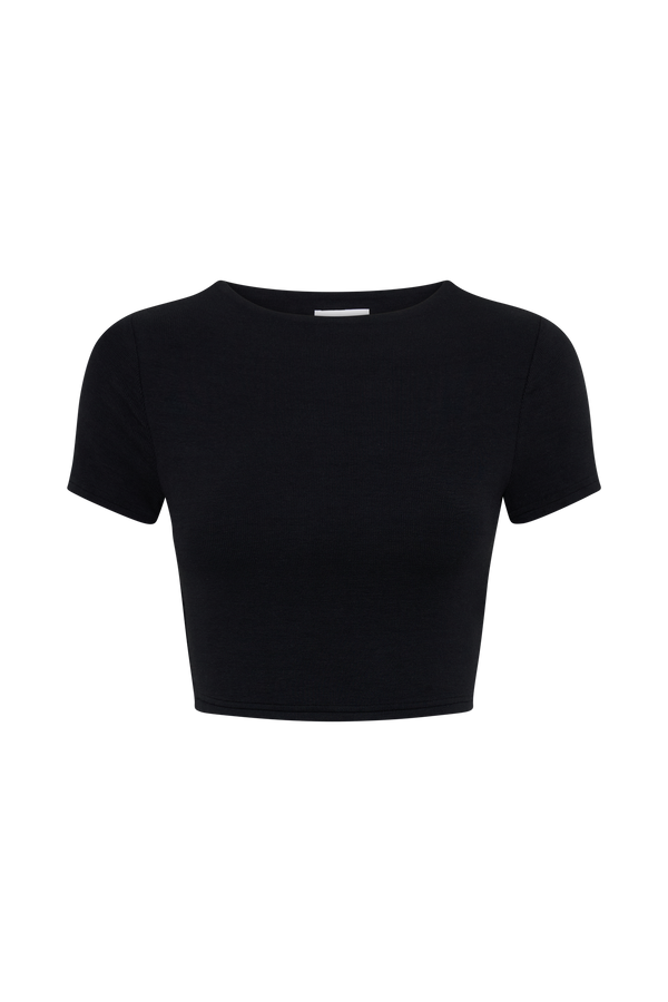 Nicole Modal T-Shirt - Black