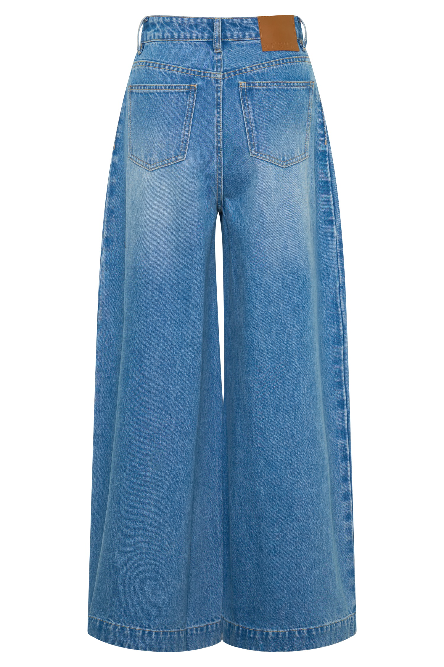 Bobby Oversized Jean With Front Pleat - Summer Blue #10
