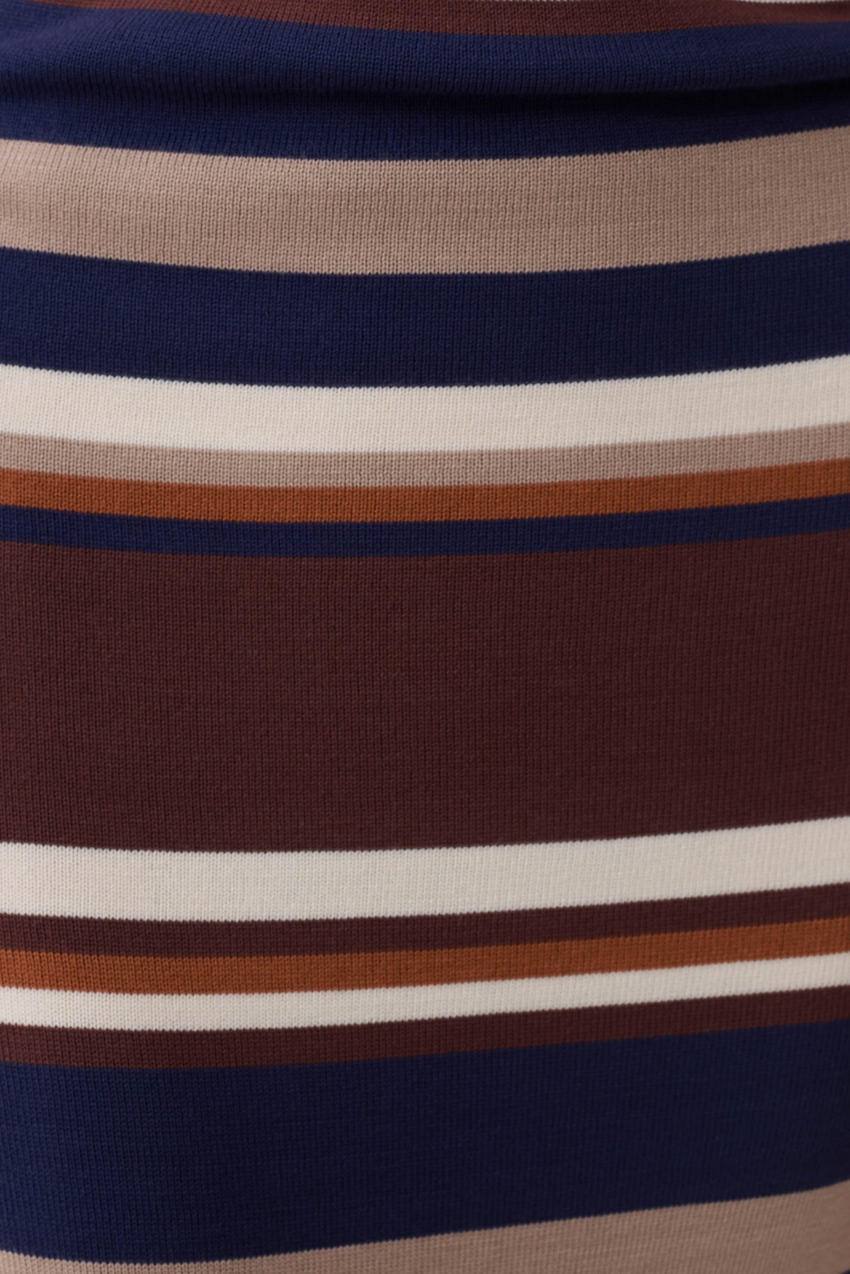 Brienne Stripe Midi Dress - Navy/Neutral #5