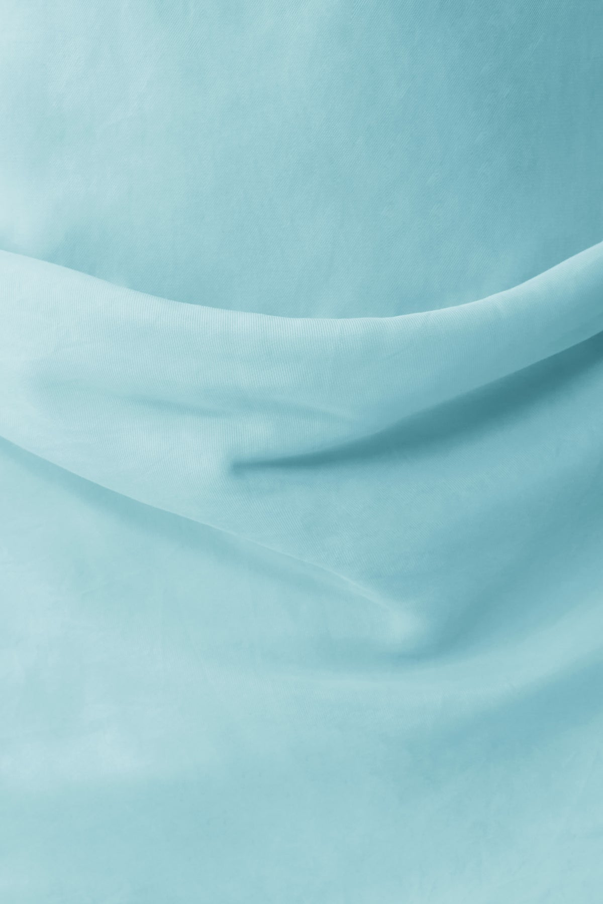 Bexley Draped Mini Dress - Cyan Blue #5