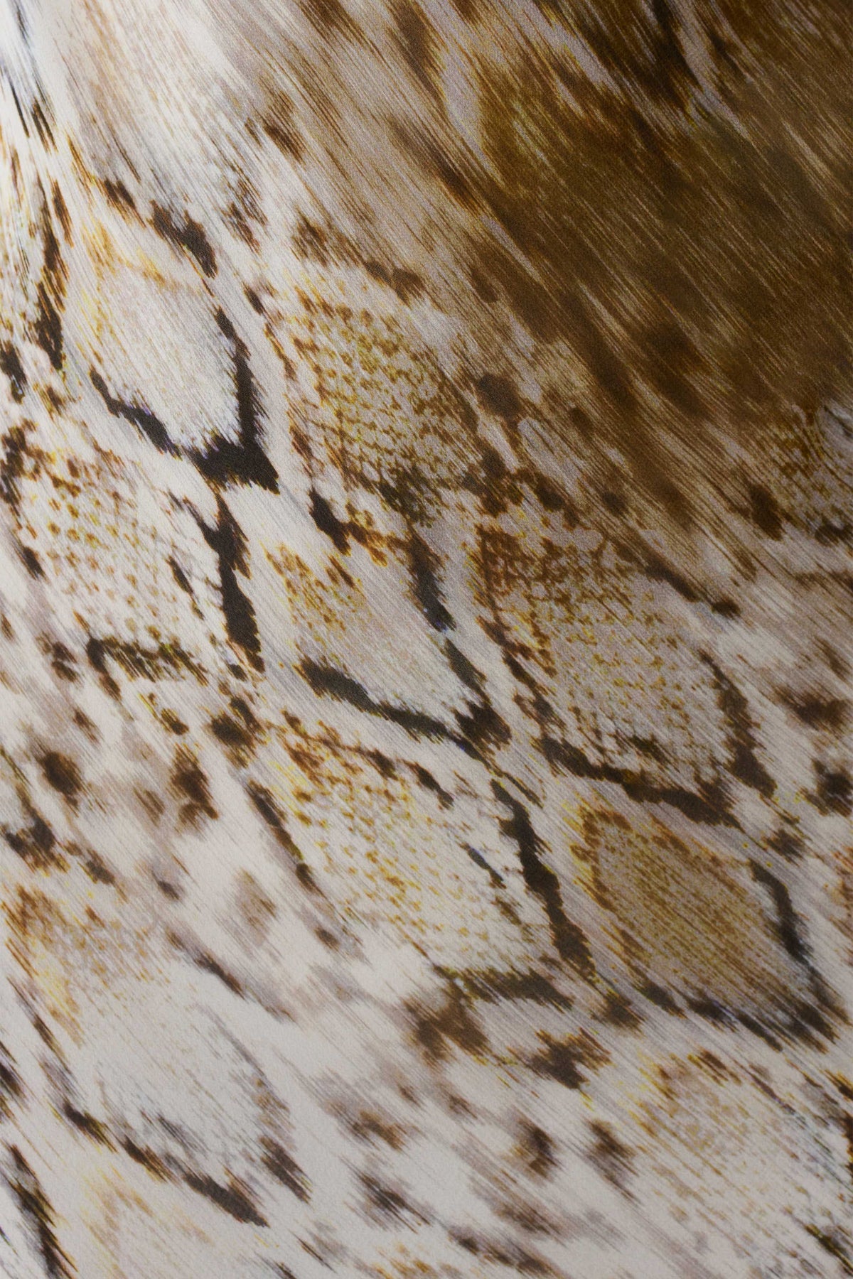 Zoe Cowl Front Printed Maxi Dress - Snake Print #5