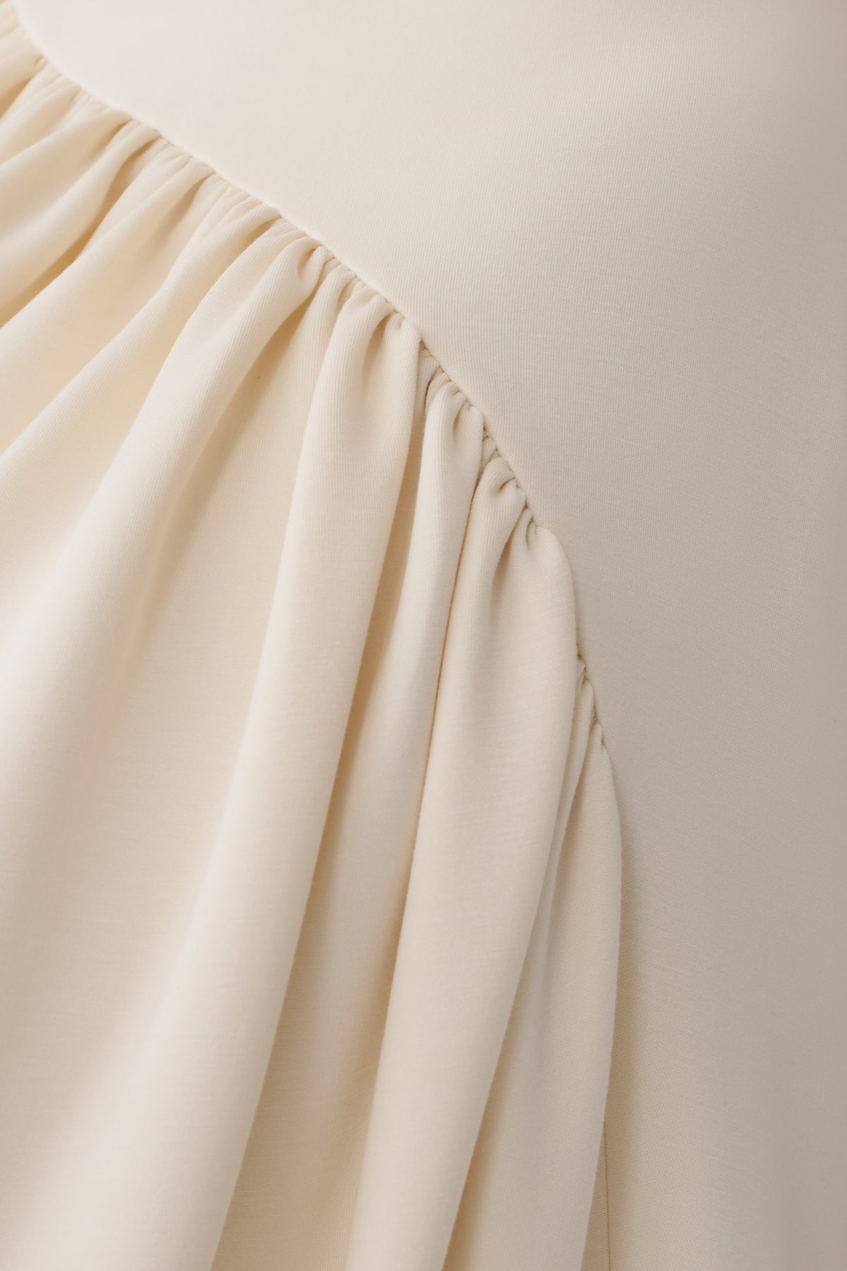 Hester Scuba Midi Dress - Ivory