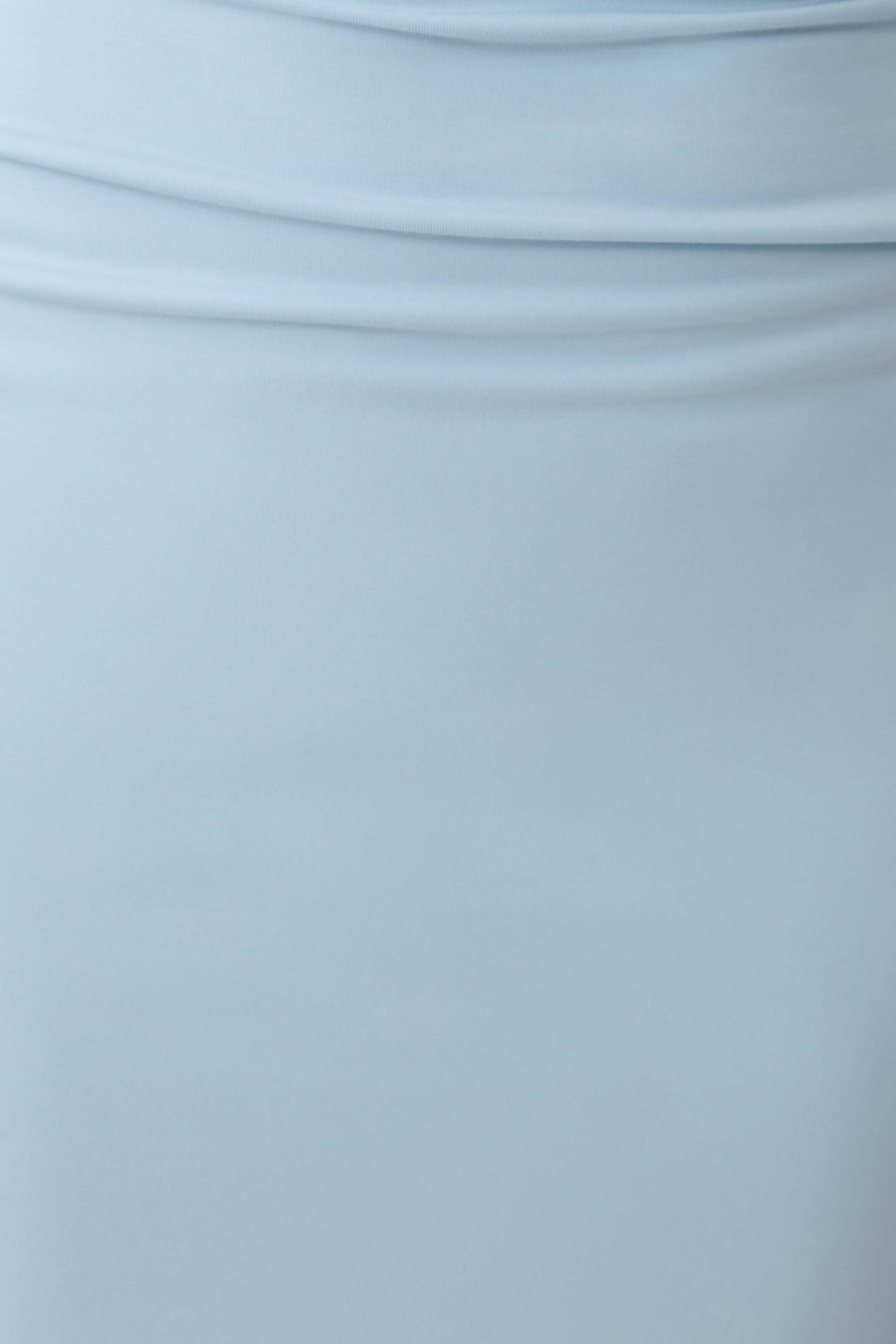 Noelle Longsleeve Roll Neck Midi Dress - Pale Blue #5