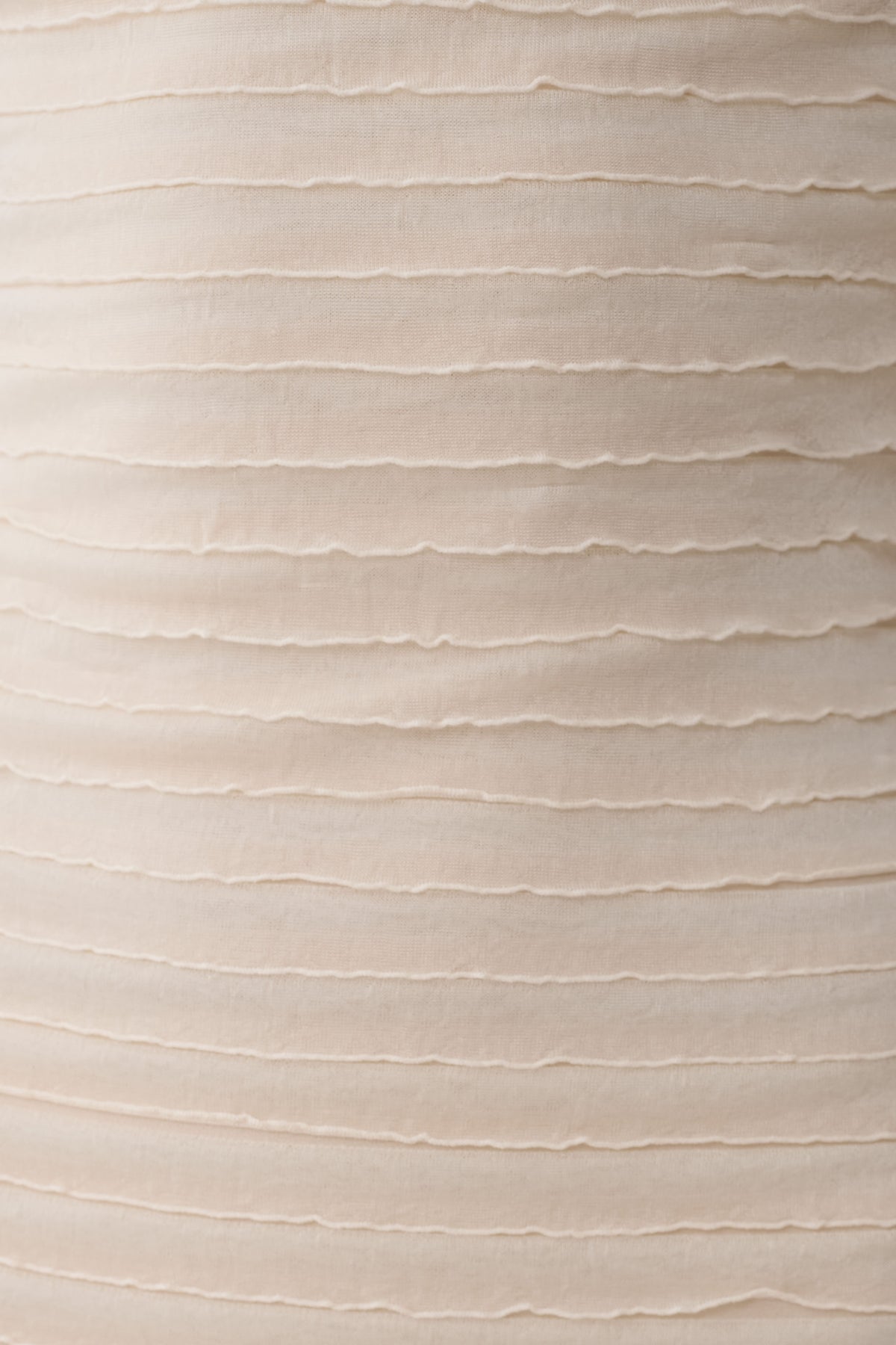 Nara Frilled Midi Dress - Ivory #6
