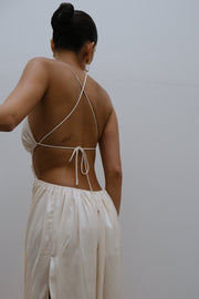 Rosalina Cut Out Maxi Dress - Ivory