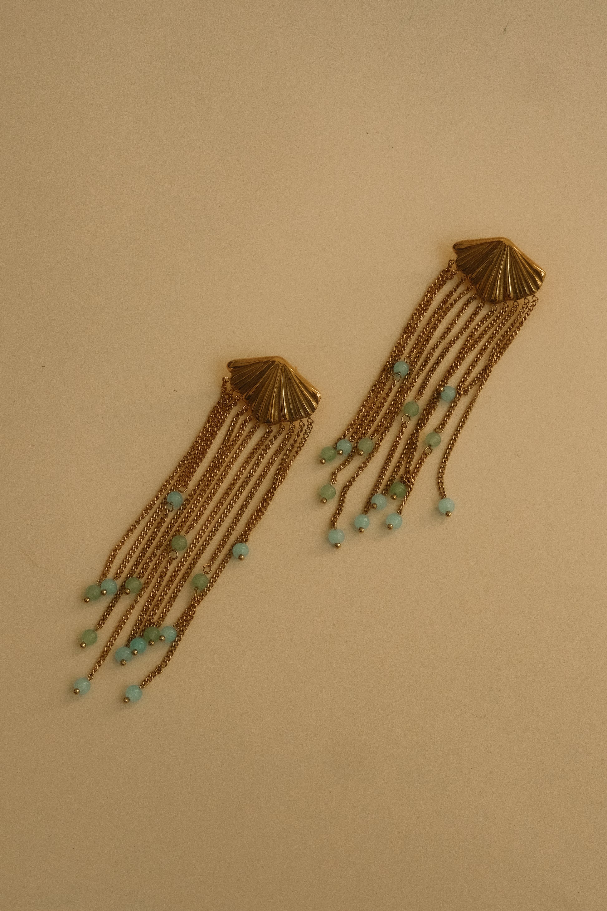 Maia Chandelier Earrings - Gold #4