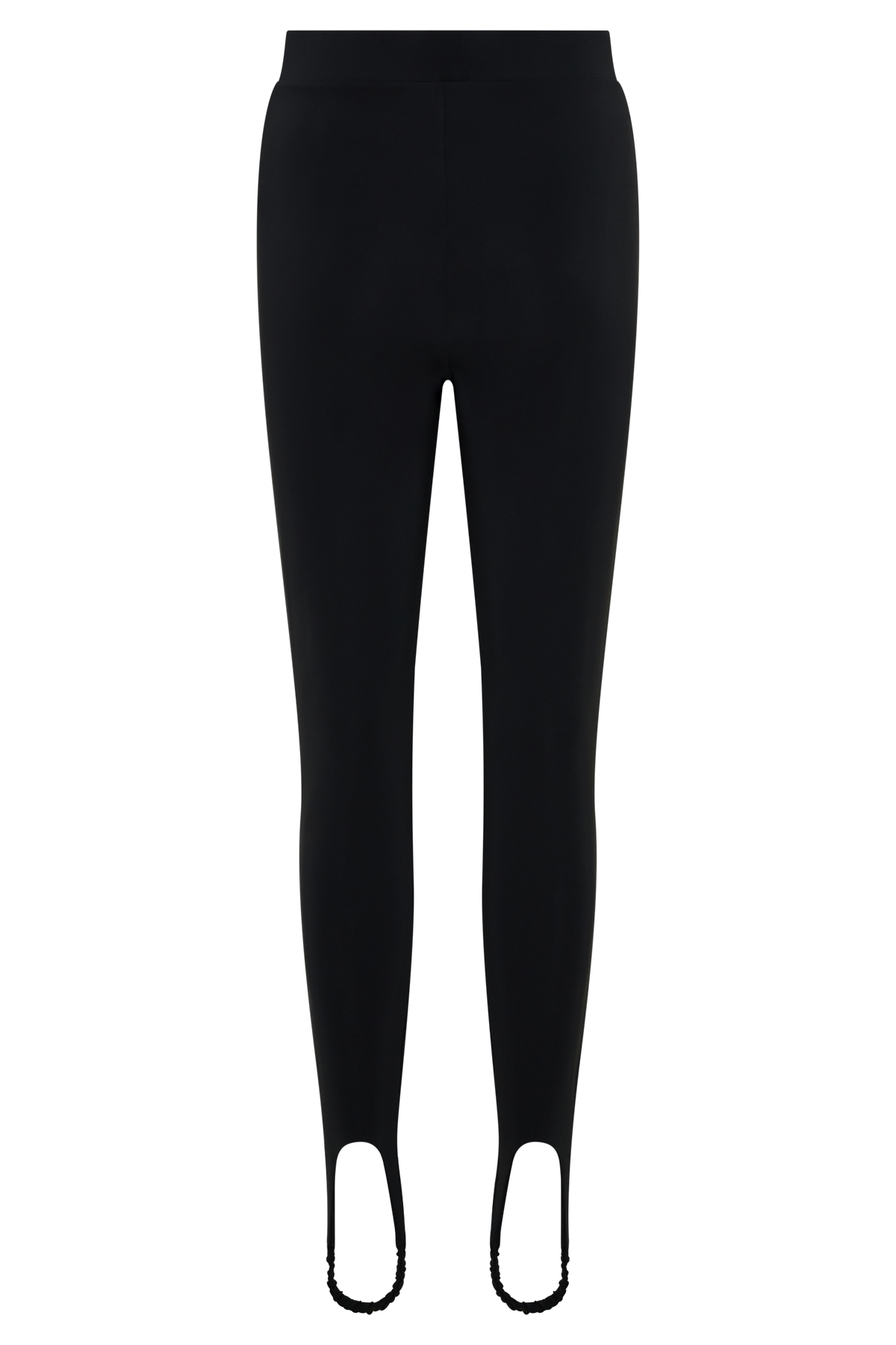 Almira Jersey Stirrup Leggings - Black