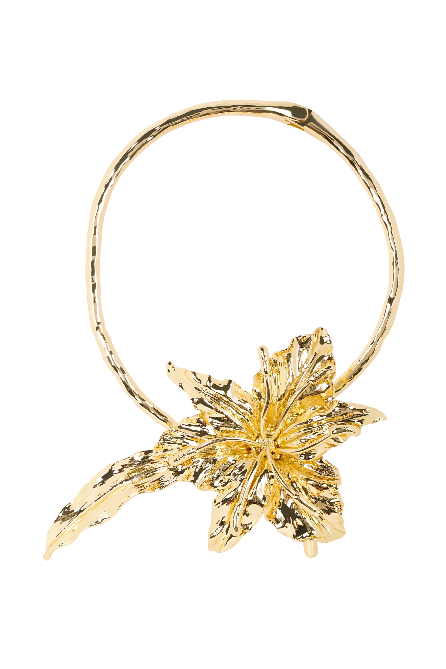 Allona Floral Choker - Gold #5