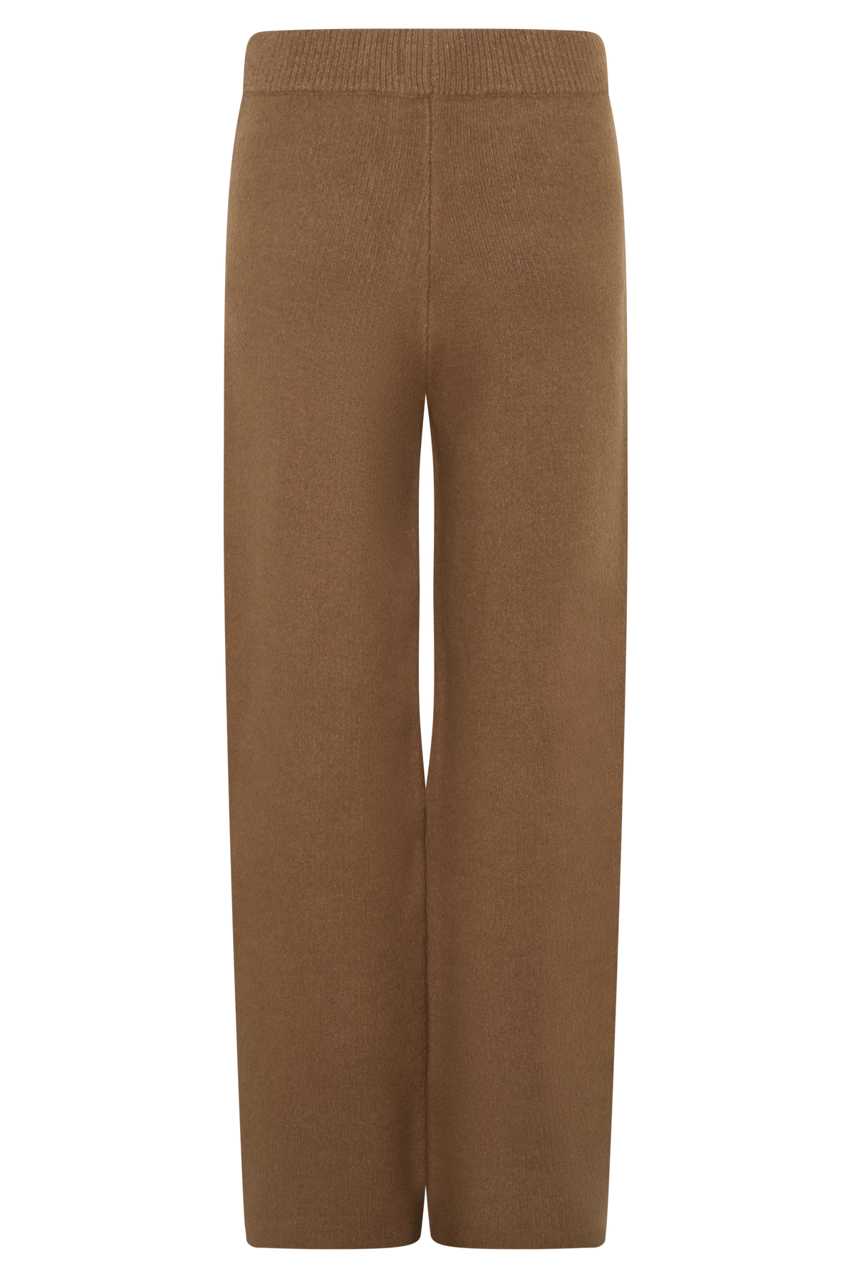 Brittany Pleat Front Knit Pants - Camel