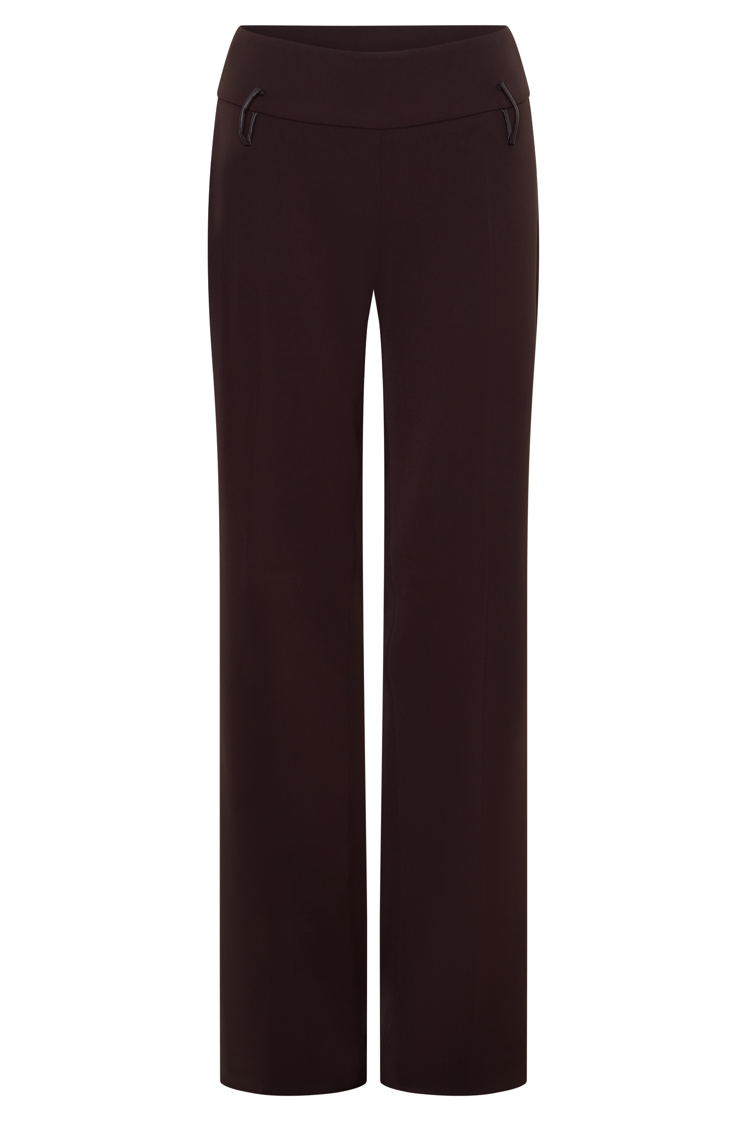 Brooke Straight Leg Suiting Pant - Burgundy #11