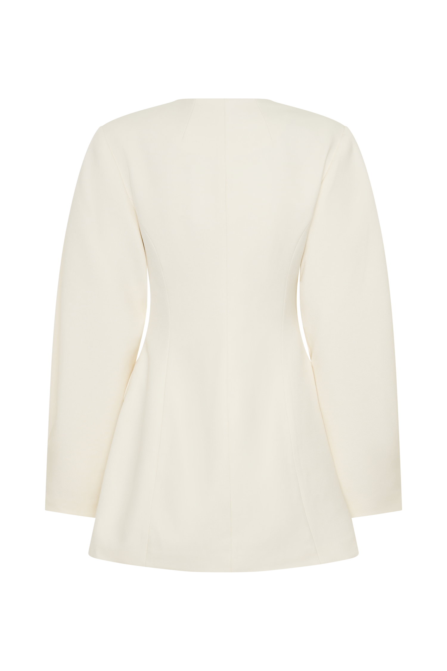 Beatrice Blazer Mini Dress - Ivory #8