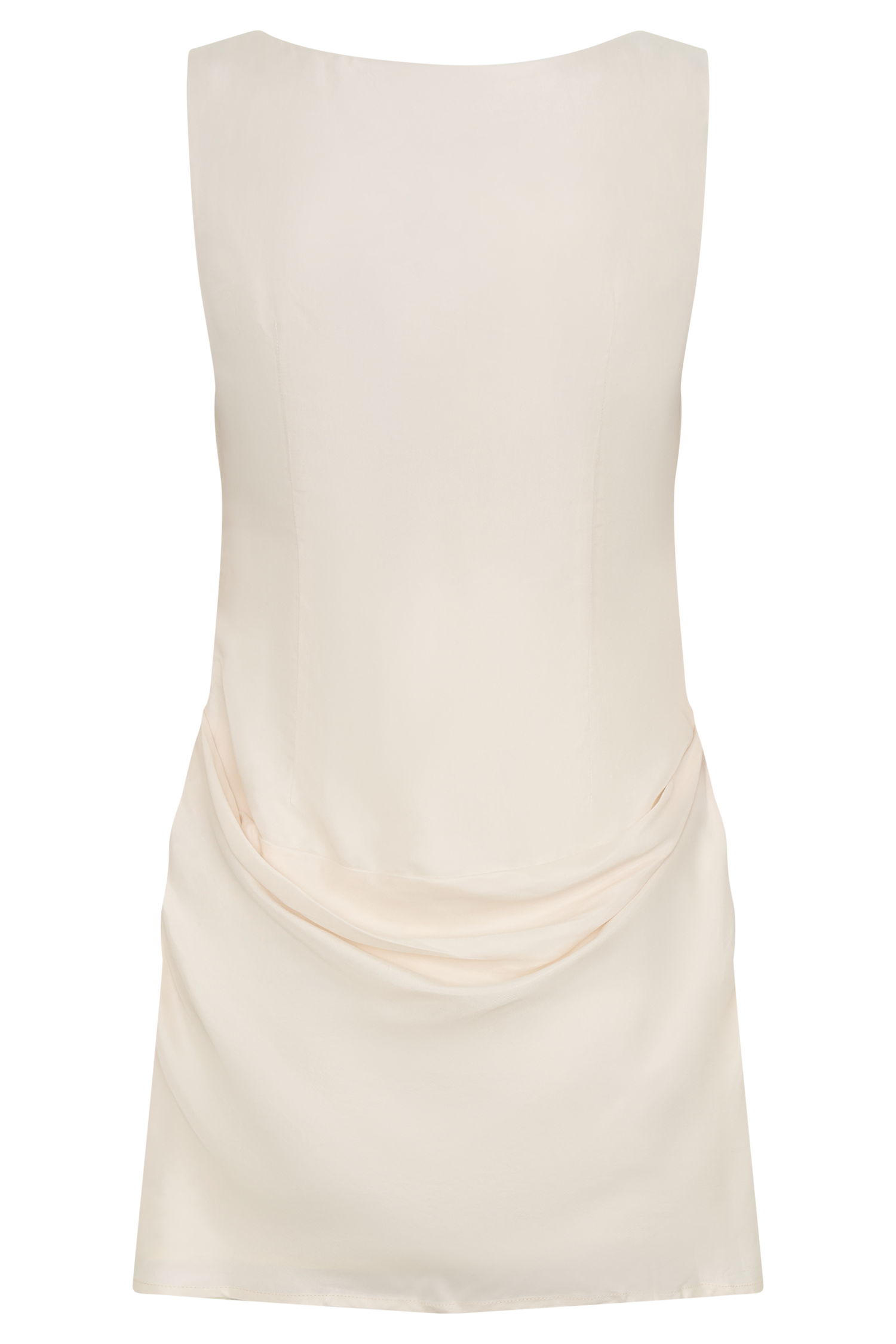 Bexley Draped Mini Dress - Ivory #8