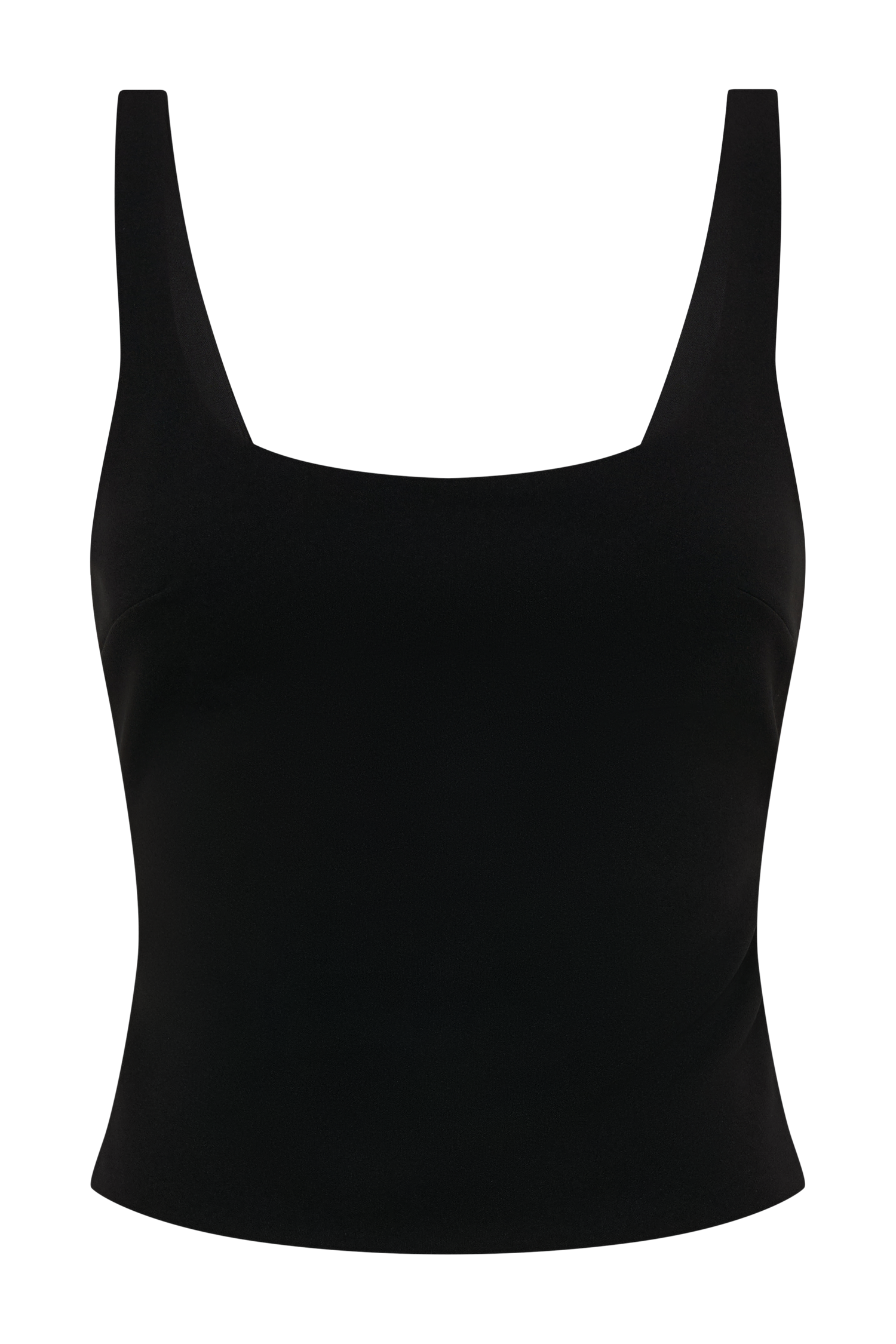 Blanca Stretch Crepe Cami Top - Black #9