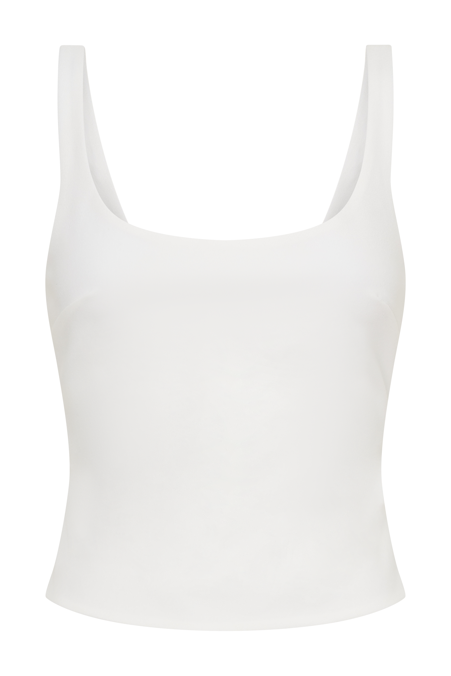 Blanca Stretch Crepe Cami Top - White #7