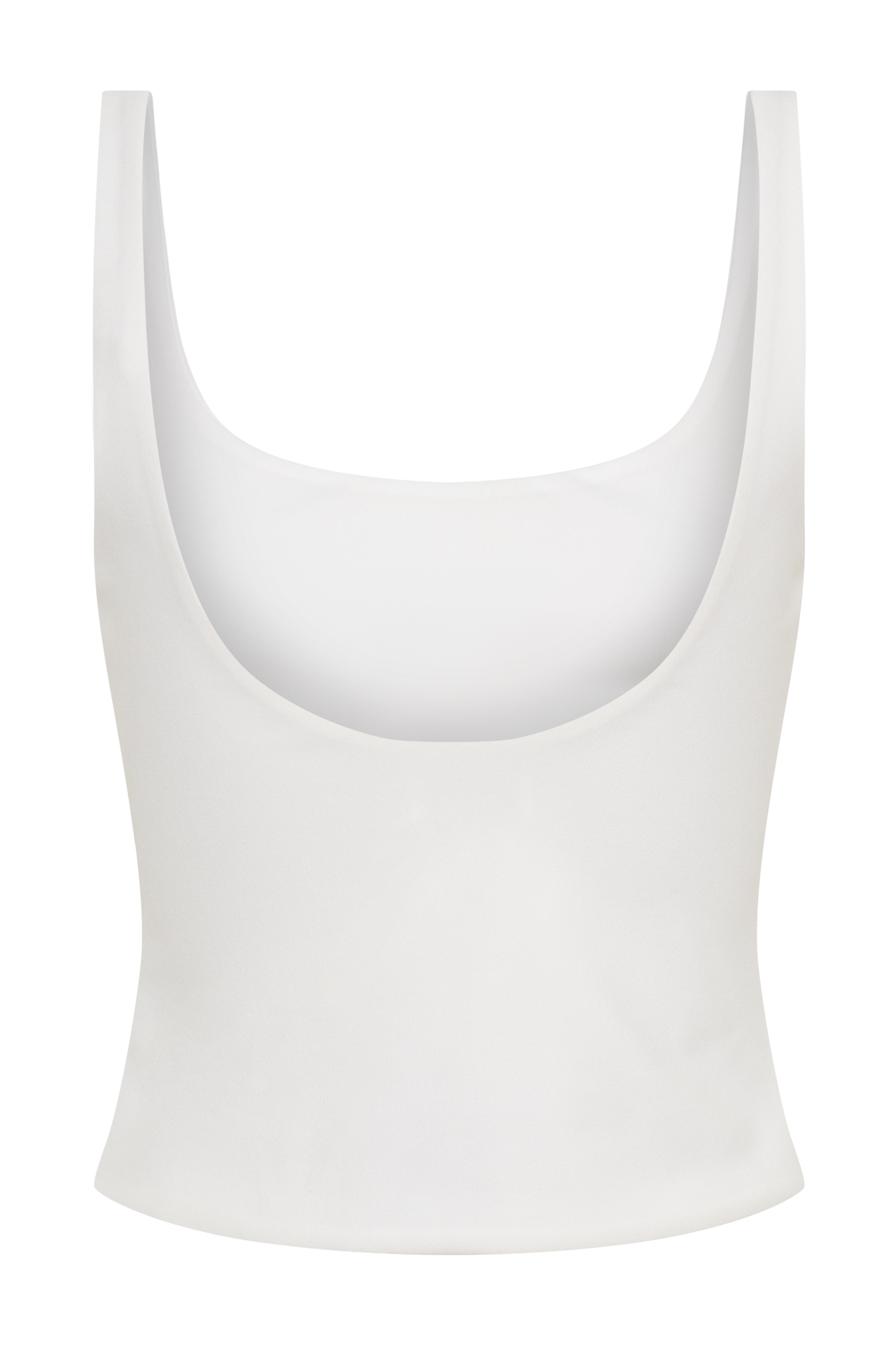 Blanca Stretch Crepe Cami Top - White #6