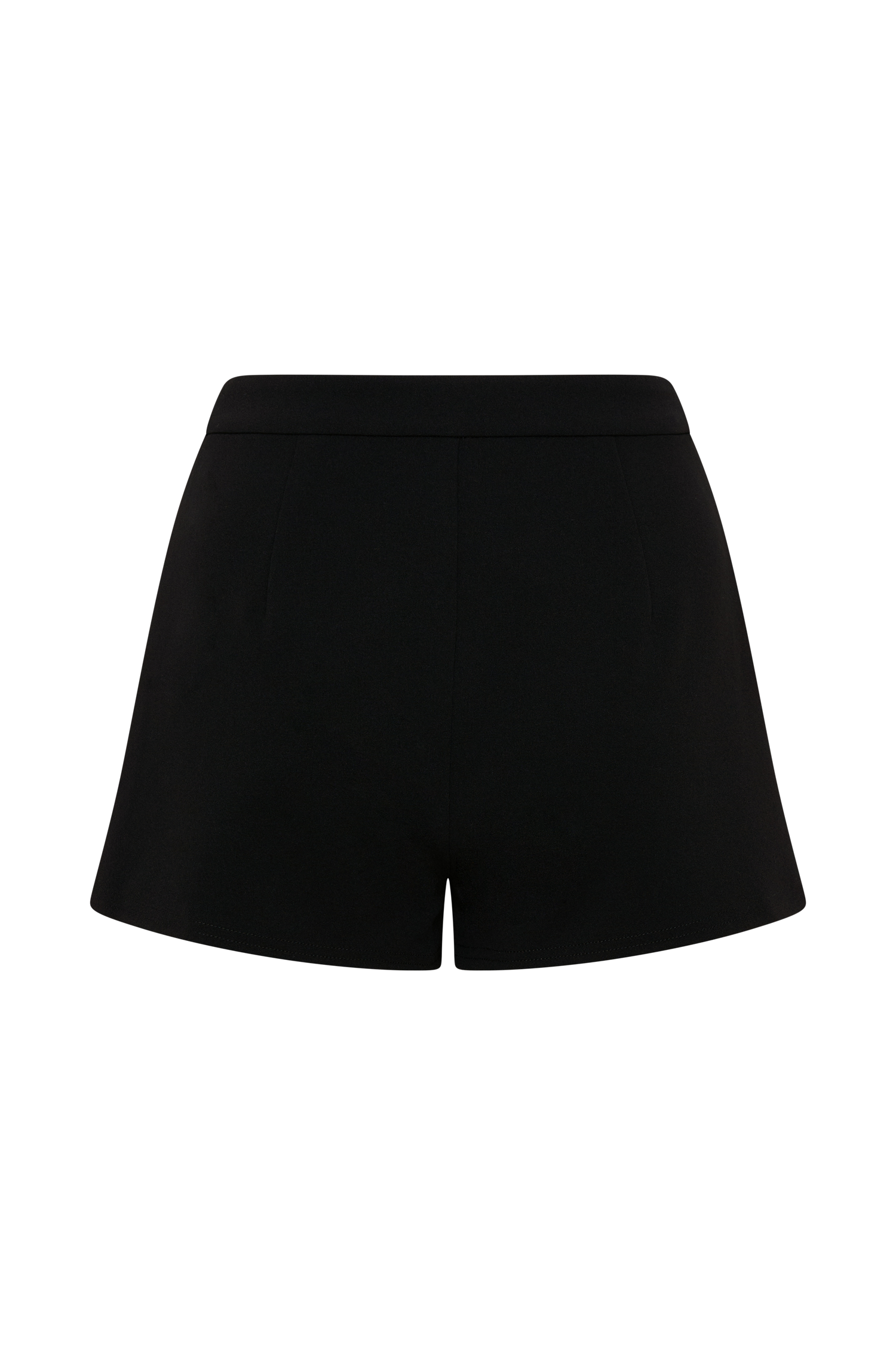 Blanca Stretch Crepe Shorts - Black #8