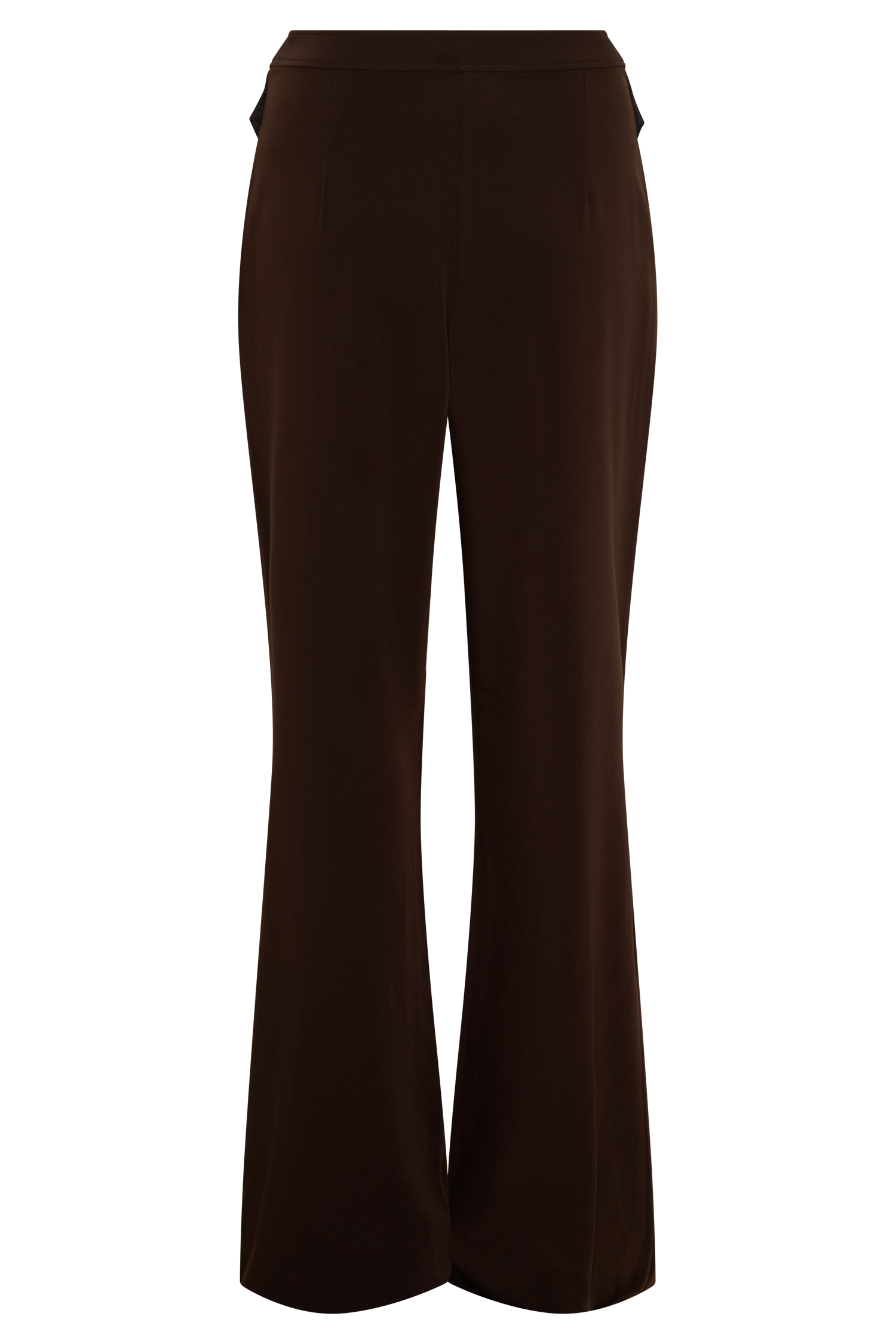 Darcie Fit And Flare Suiting Pants - Dark Chocolate #8