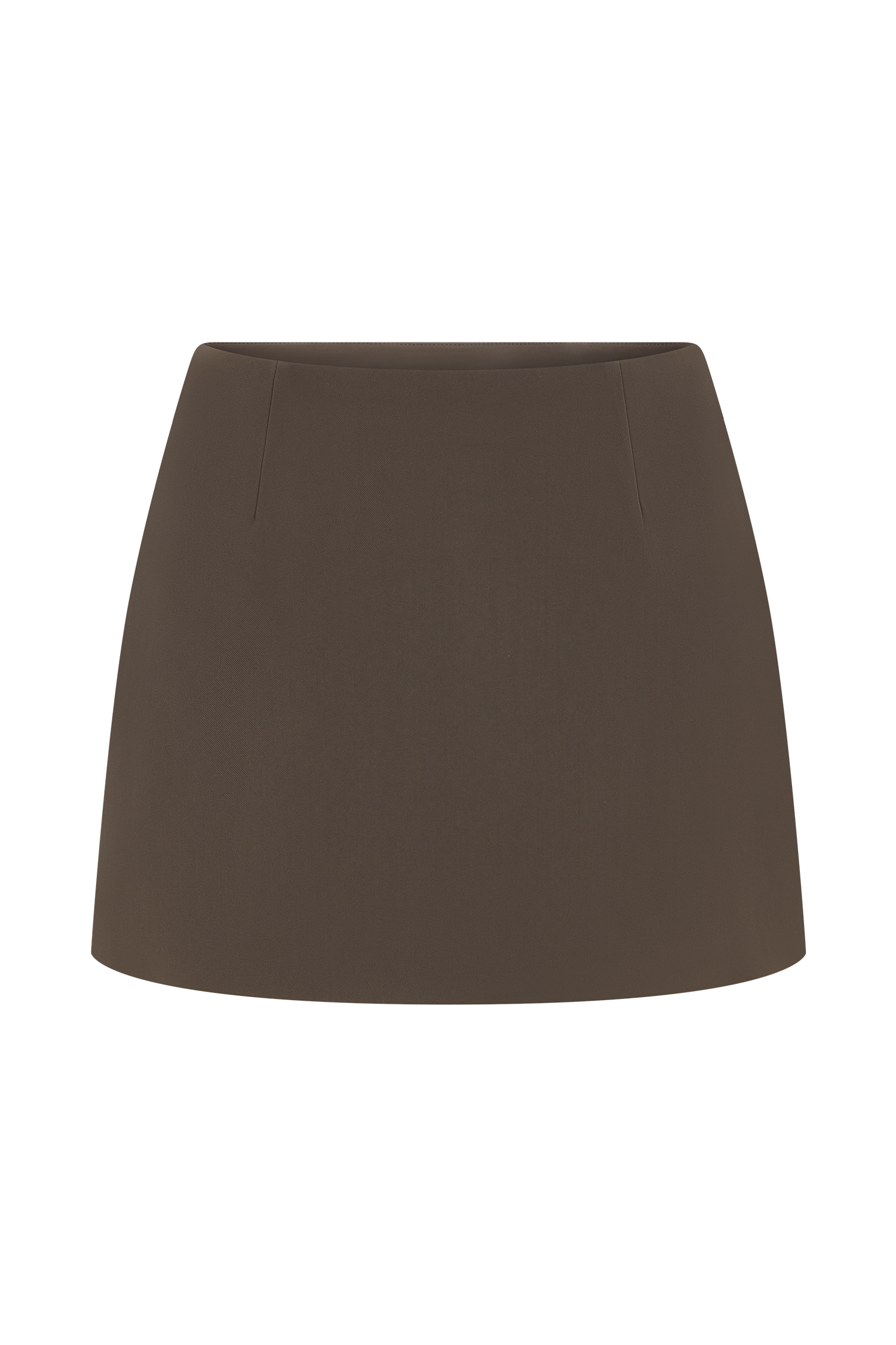 Effy Suiting Mini Skirt - Cacao Brown #9