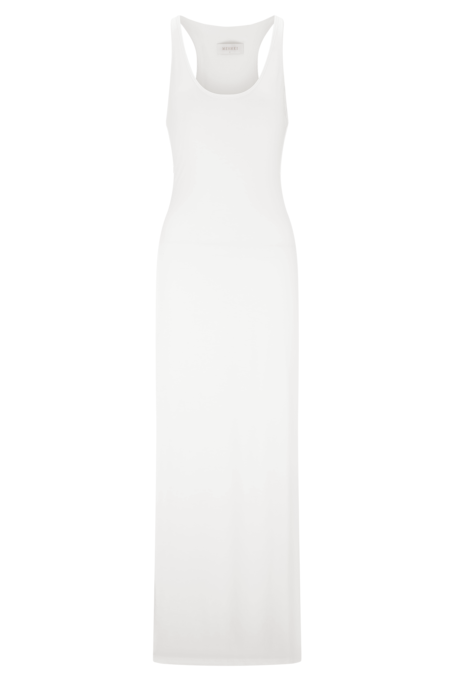 Ellerie Longline Racerback Top - White #11