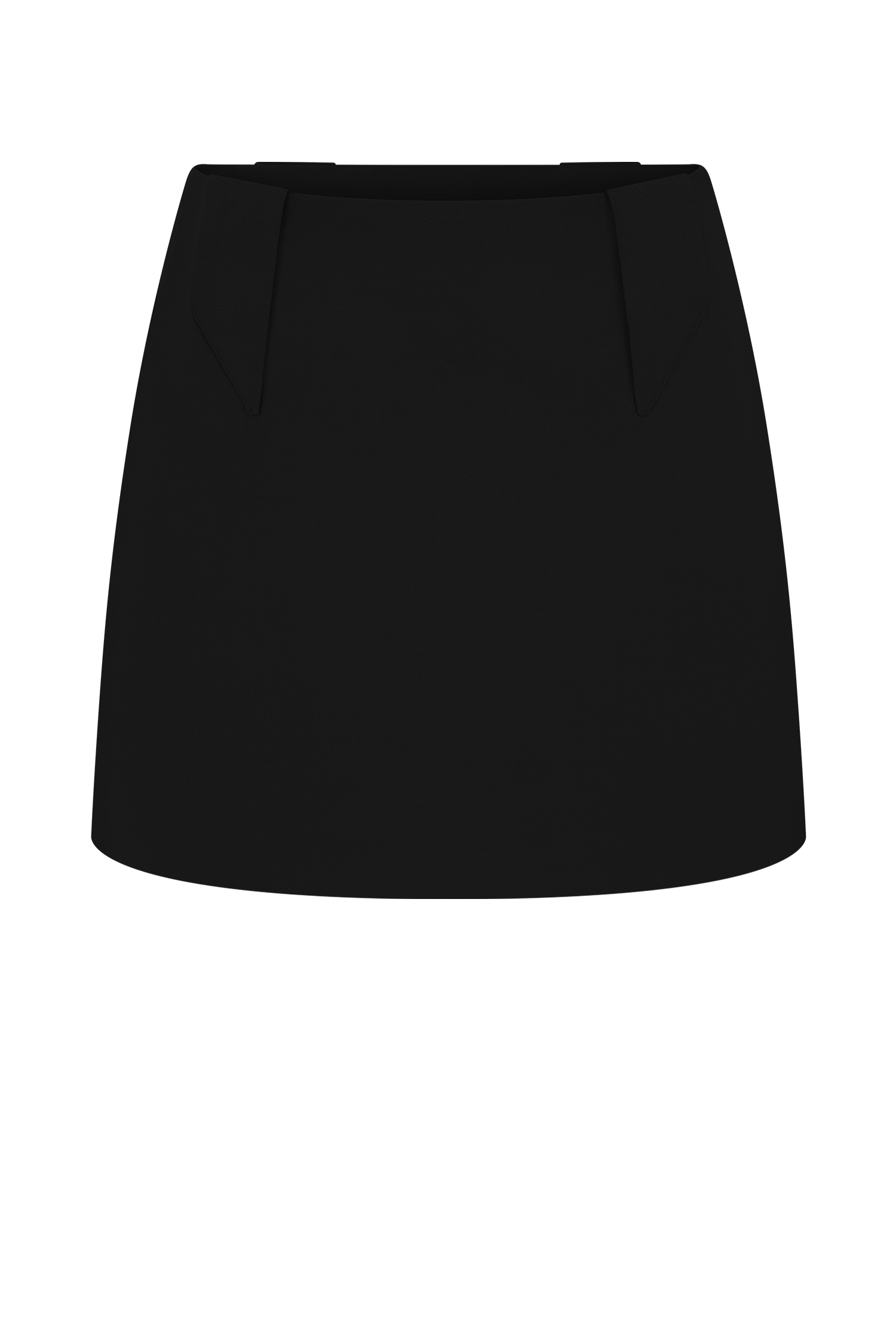 Gina Suiting Mini Skirt - Black #9