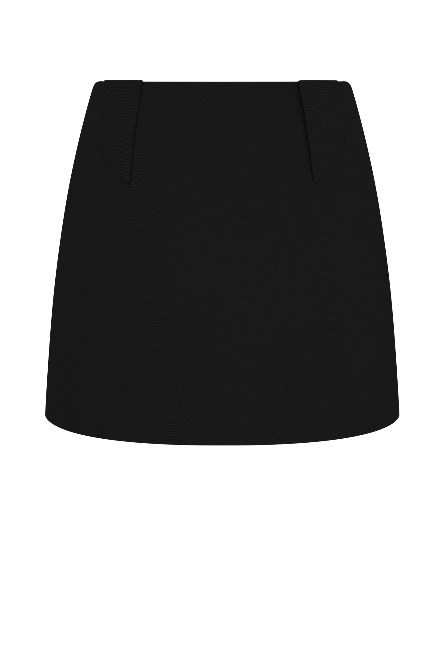 Gina Suiting Mini Skirt - Black