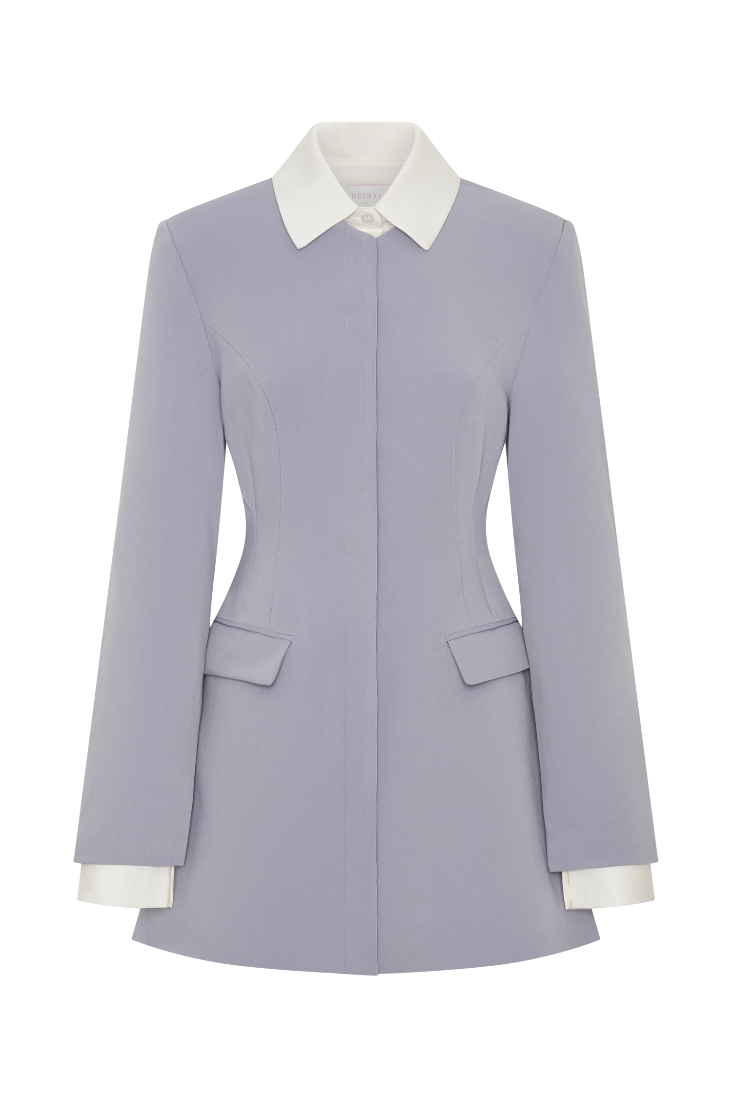 Gretchen Suiting Mini Dress - Grey #9