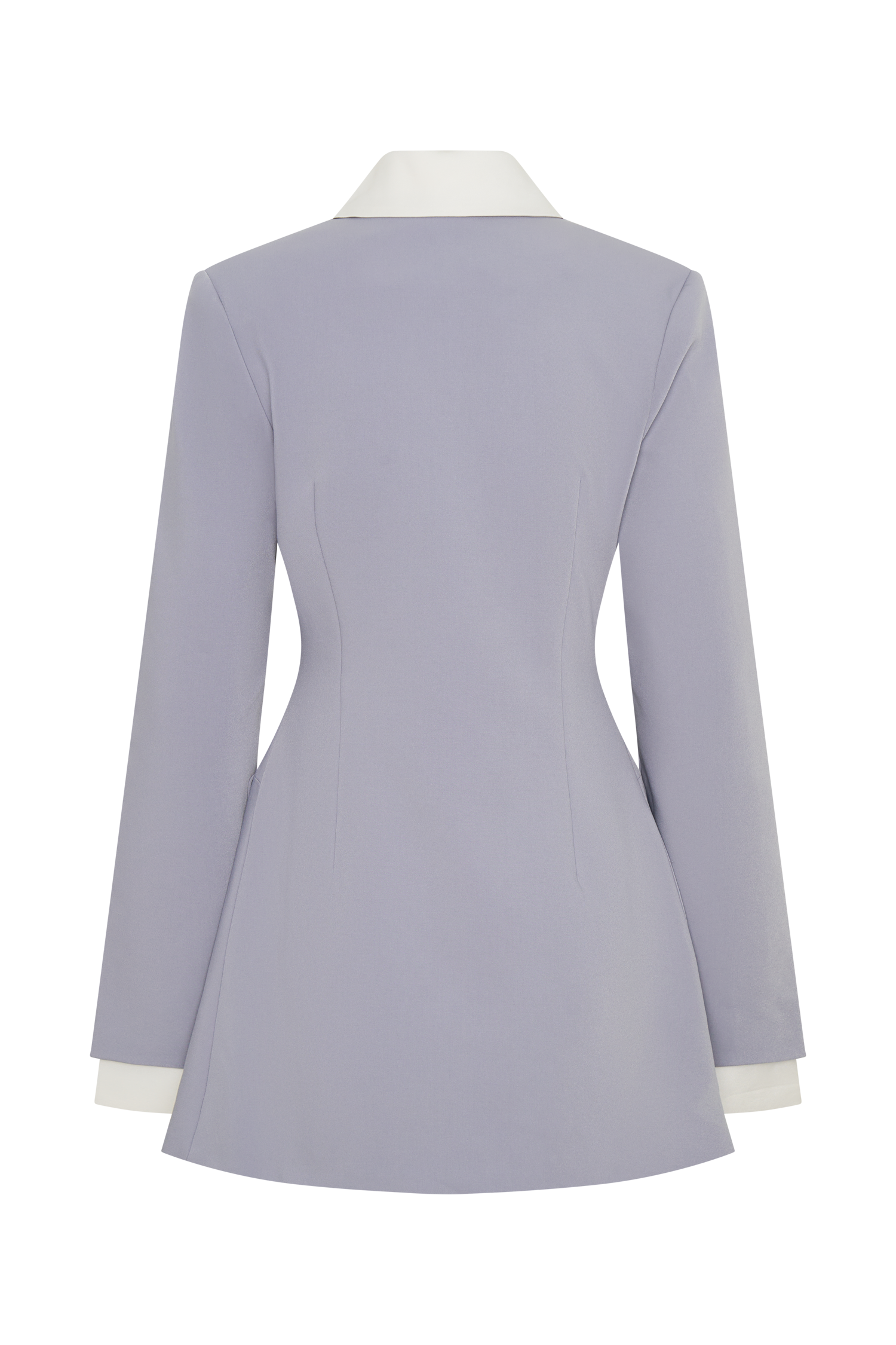 Gretchen Suiting Mini Dress - Grey #8