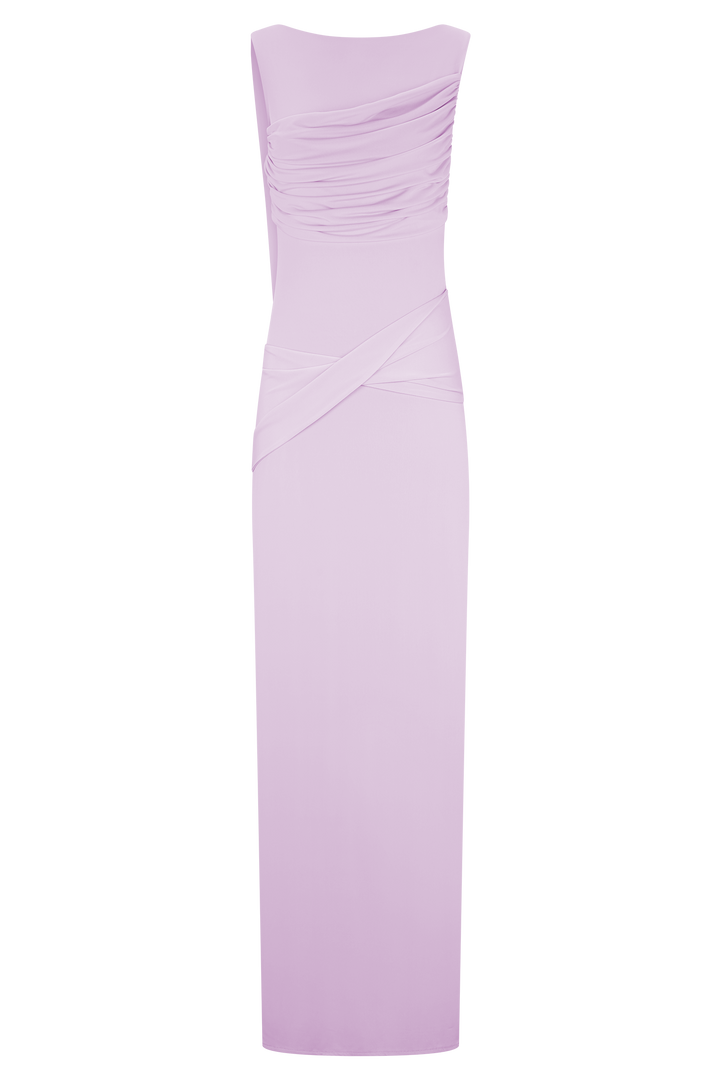 Ensley 100% Cotton Maxi Dress in Rose Plaid - Bump Friendly