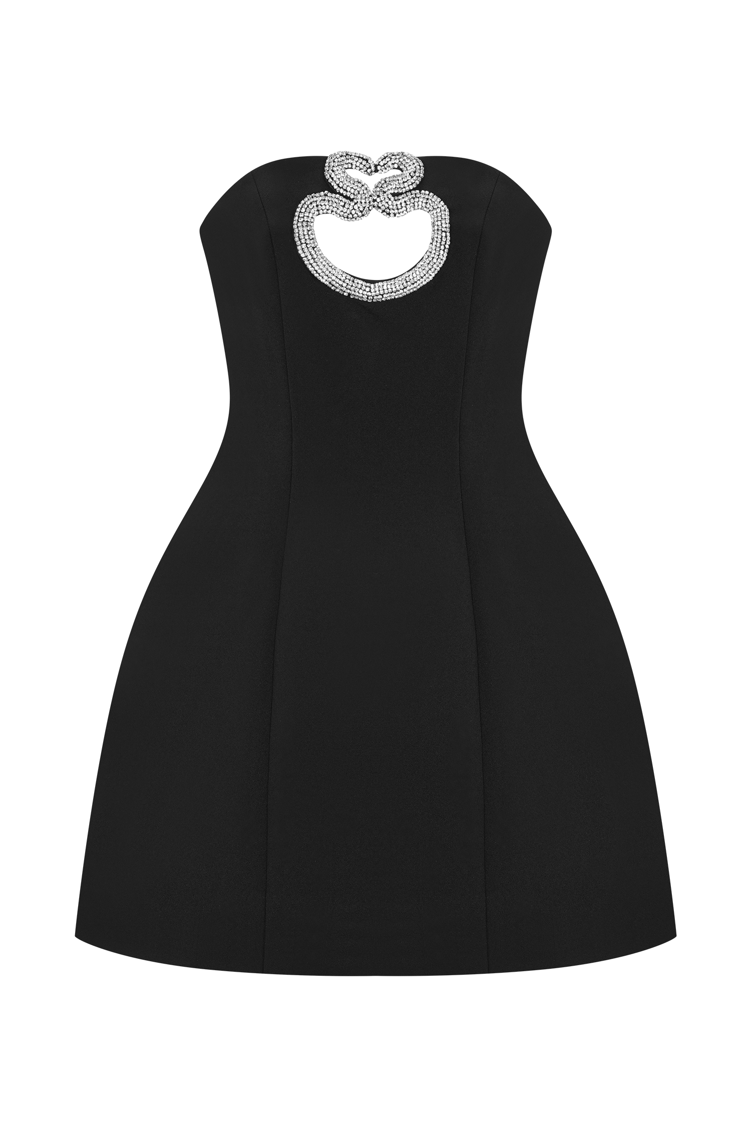 Hilda Embellished Strapless Mini Dress - Black #11