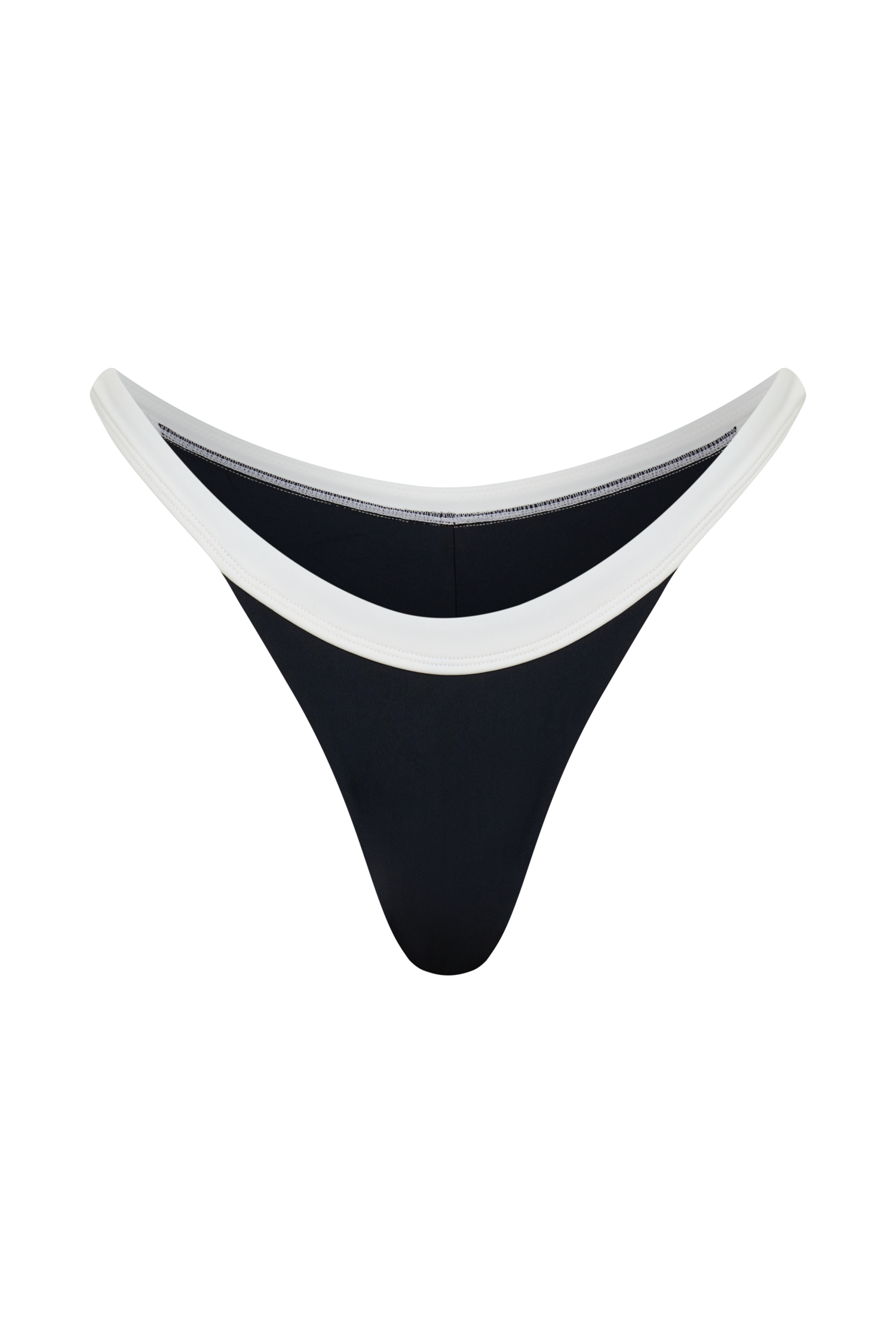 Isla Brazilian Bikini Bottom - Black/White #13