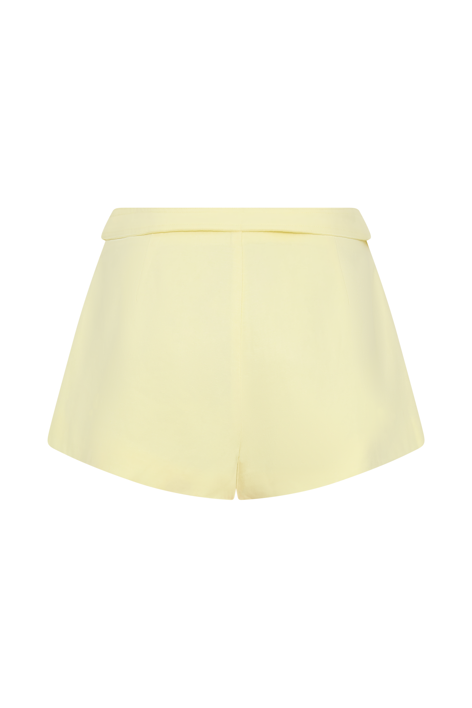 Josephine Cotton Shorts With Waistbands - Lemon #8