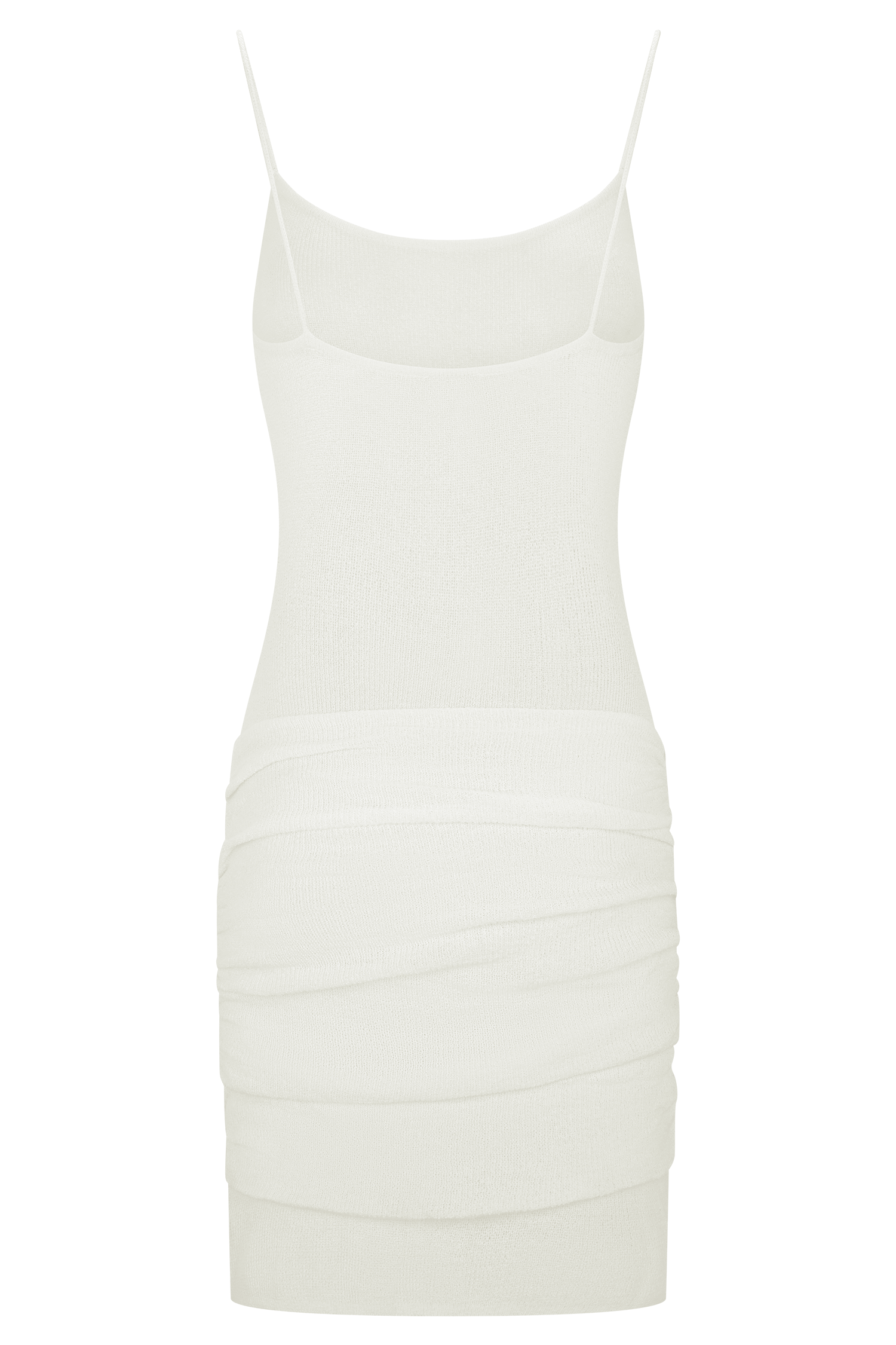 Laurie Twist Knit Mini Dress - Ivory #6