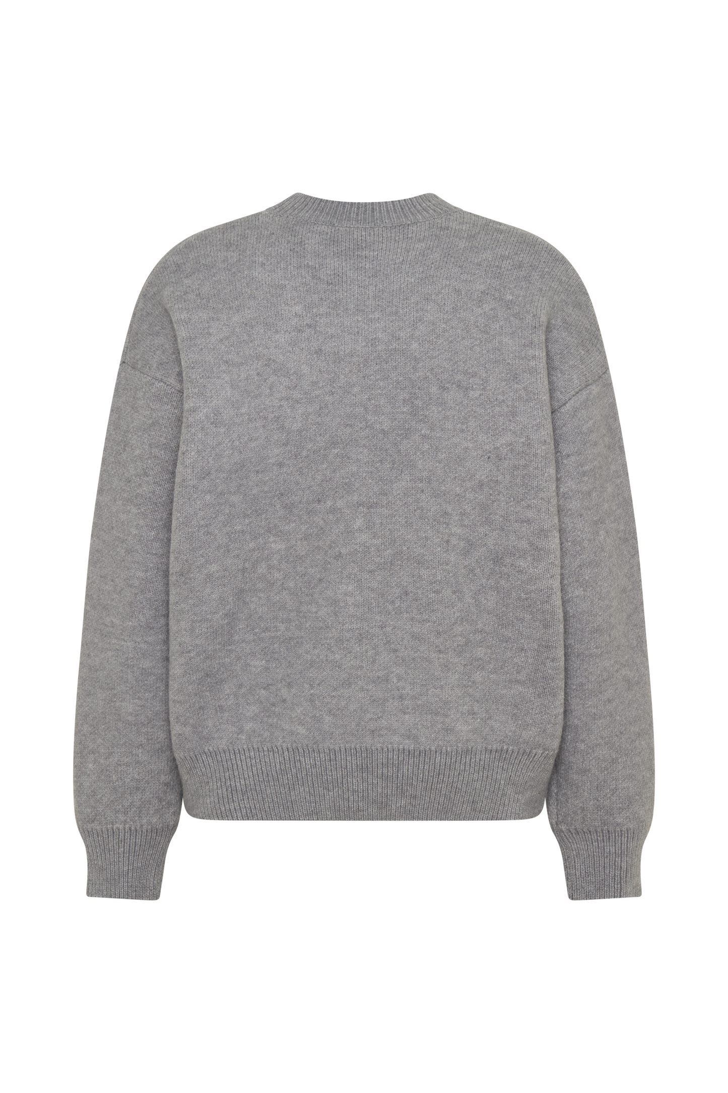 Lulu Oversized Knit Jumper - Grey Marle