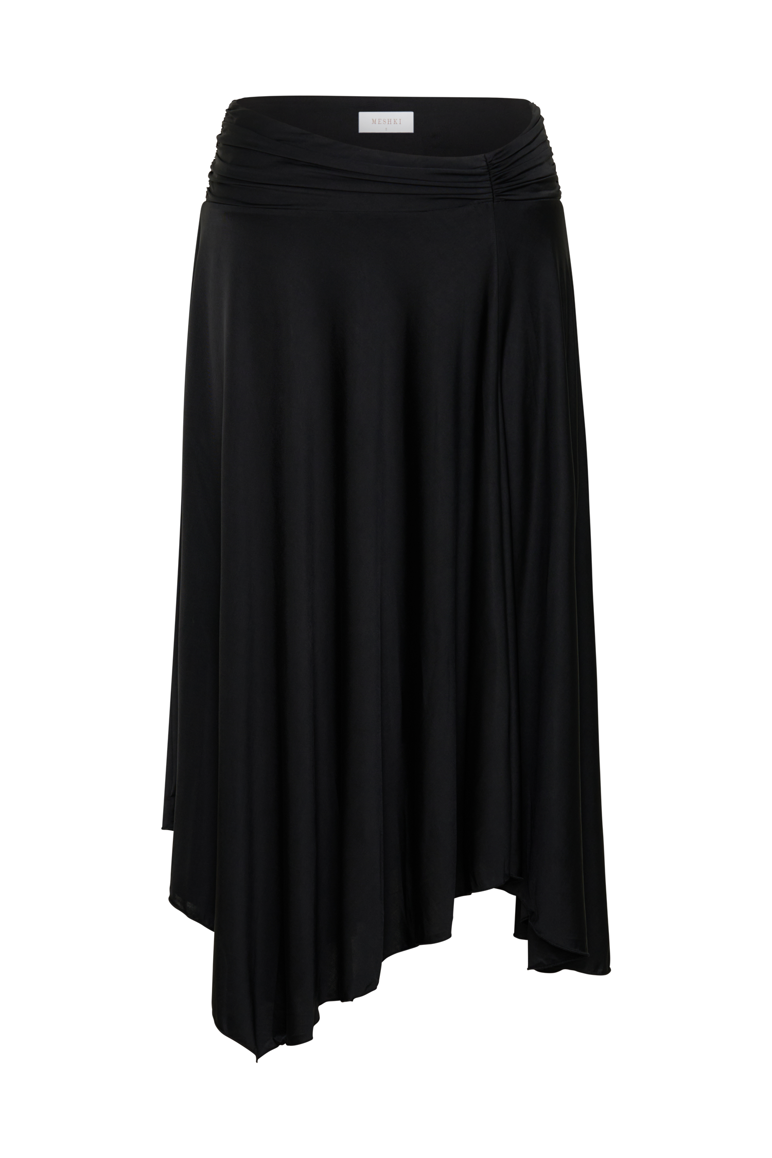 Luu Slinky Midi Skirt - Black #11