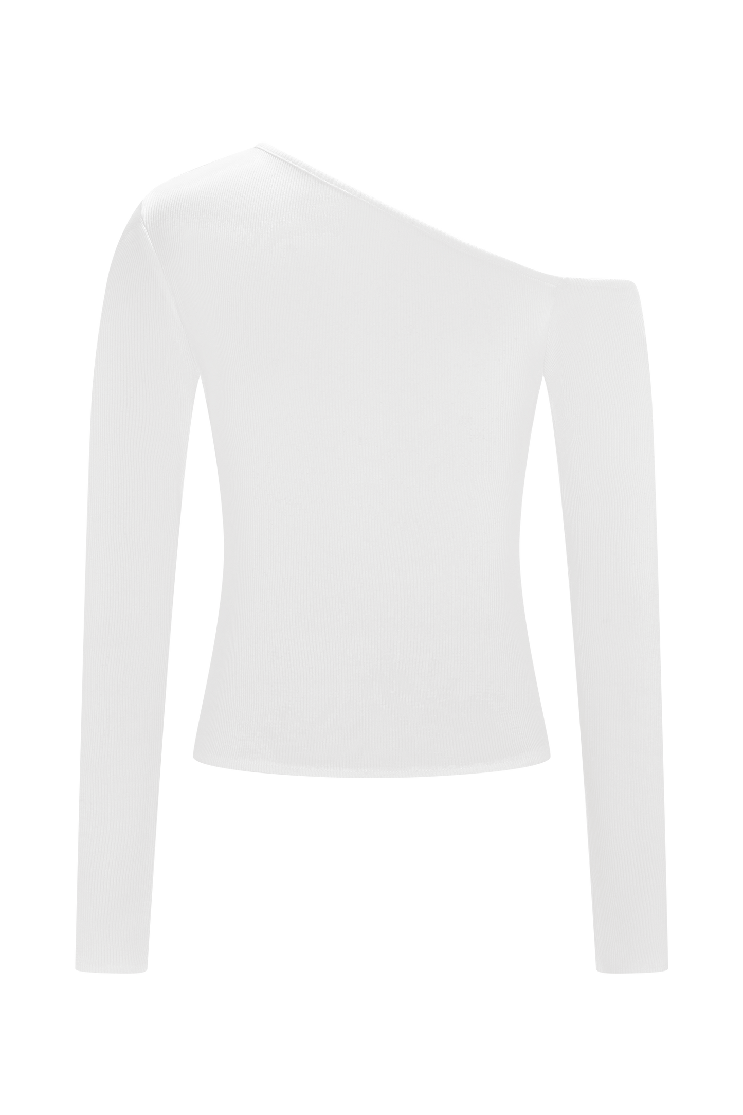 Maelle Off Shoulder Long Sleeve Top - Ivory