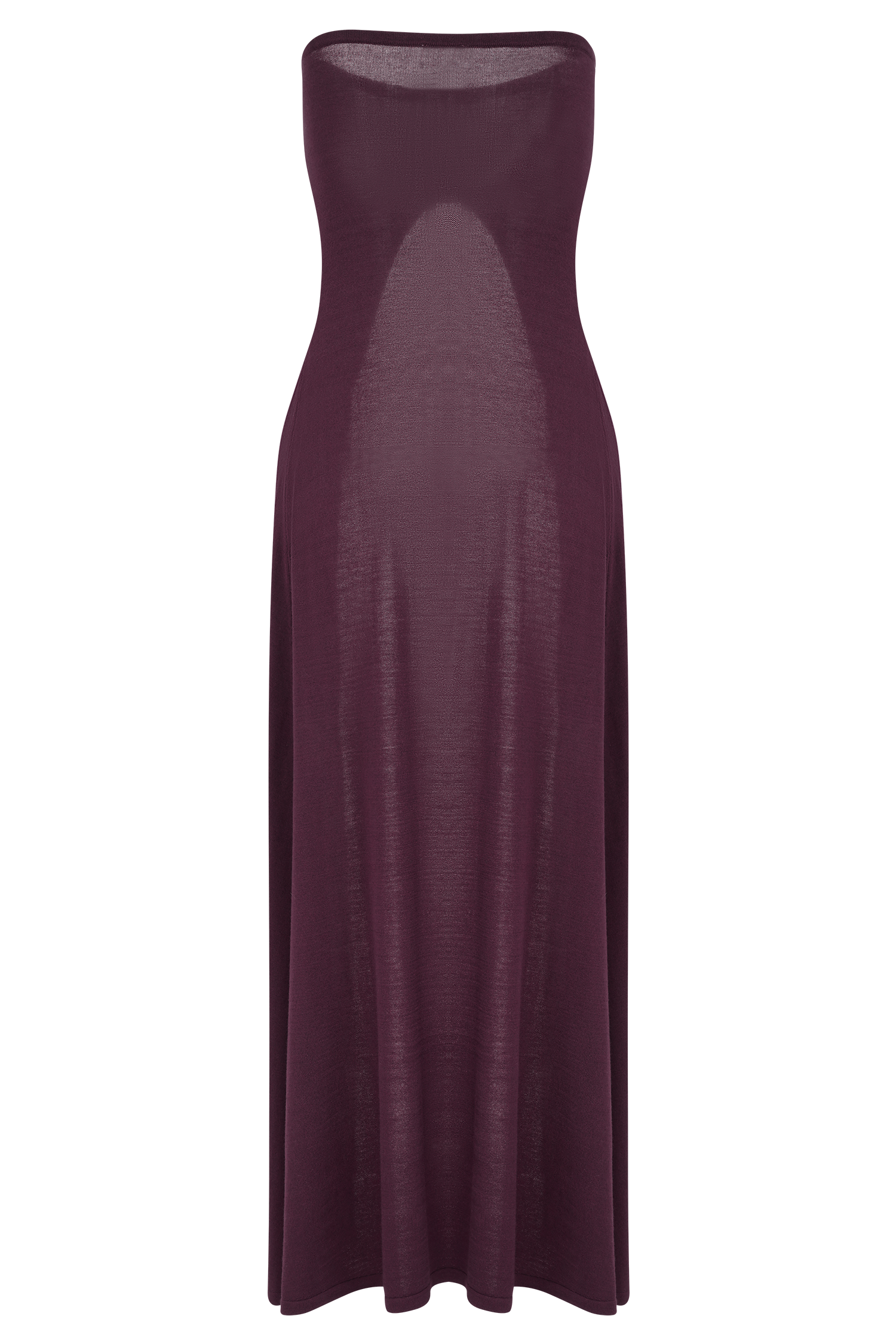 Marimae Long Knit Top - Plum #6