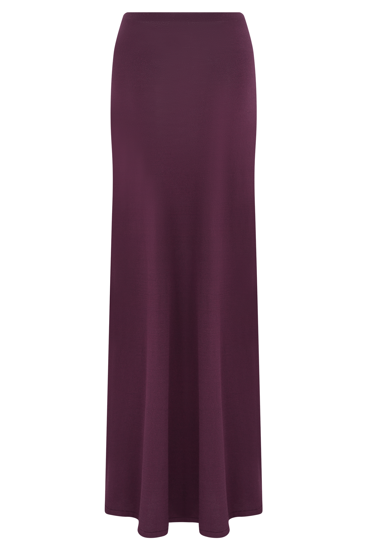 Martiena Knit Maxi Skirt - Plum #7