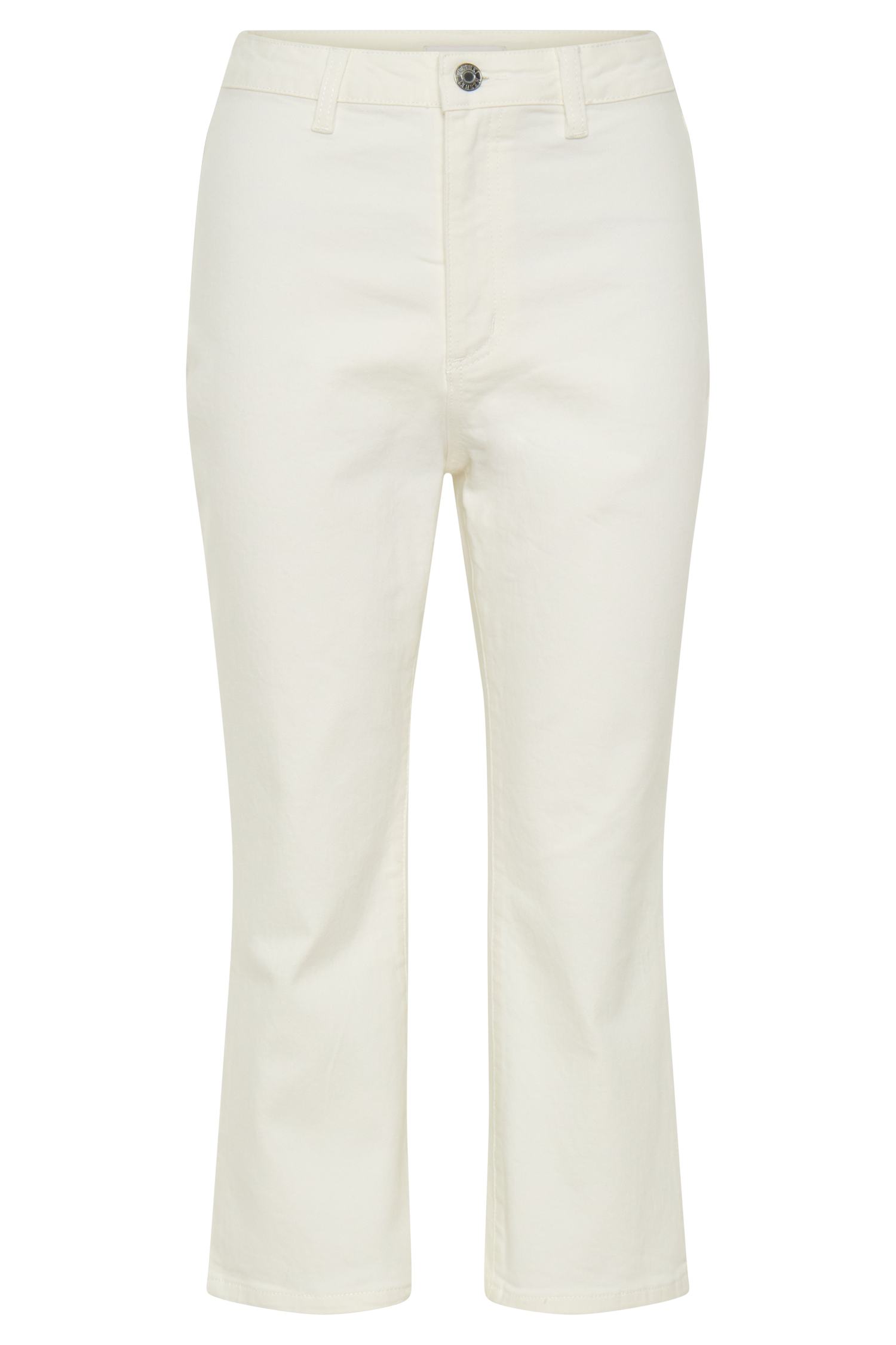Mary Denim Capris - White #11