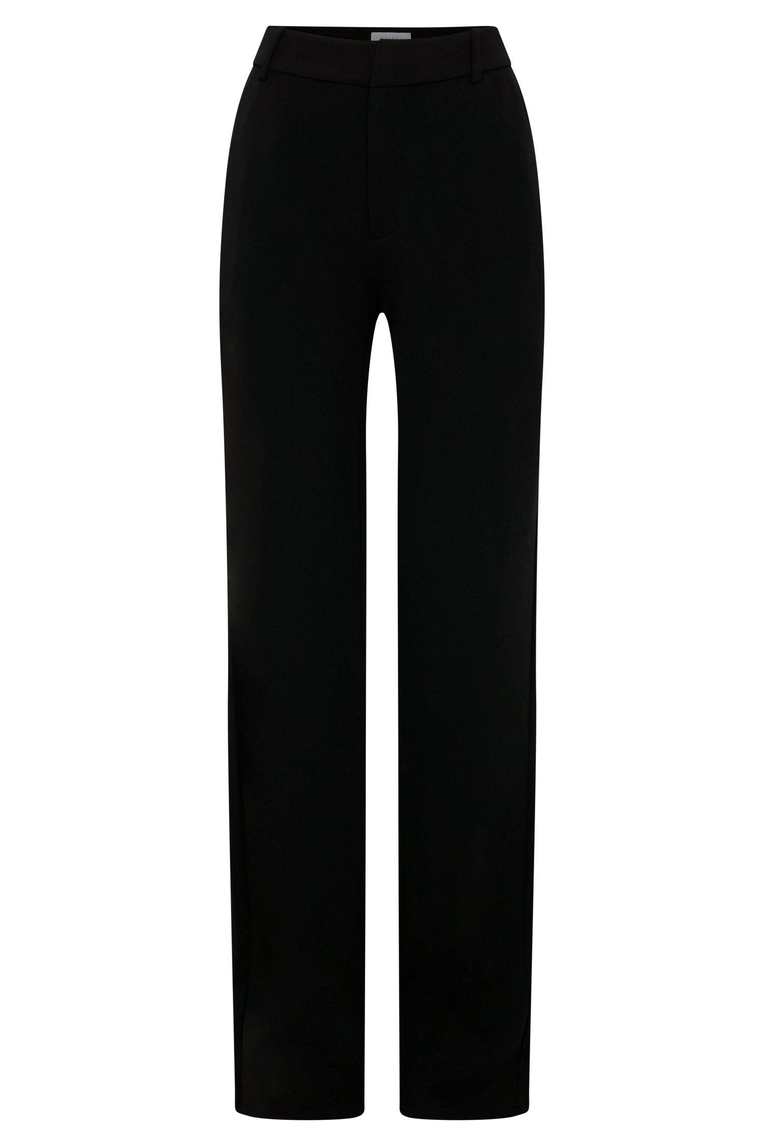Maude Crepe Straight Leg Pants - Black #9