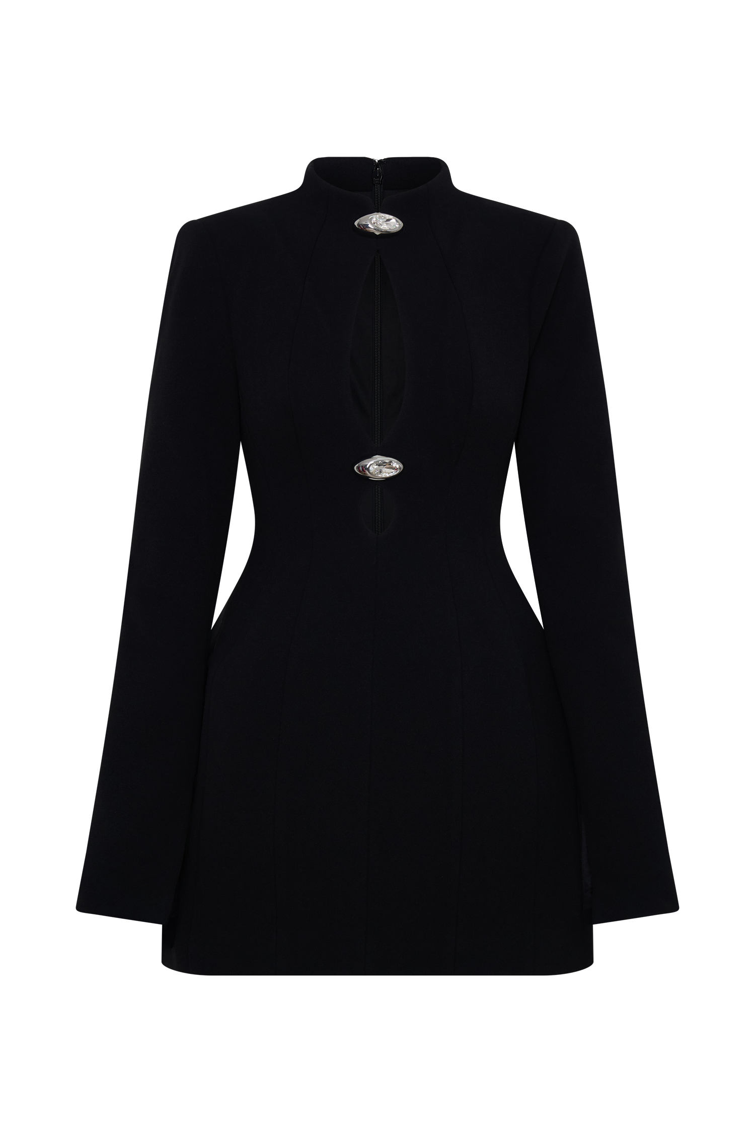 Michelle Cut Out Mini Dress - Black | MESHKI Michelle Cut Out Mini Dress - Black | MESHKI