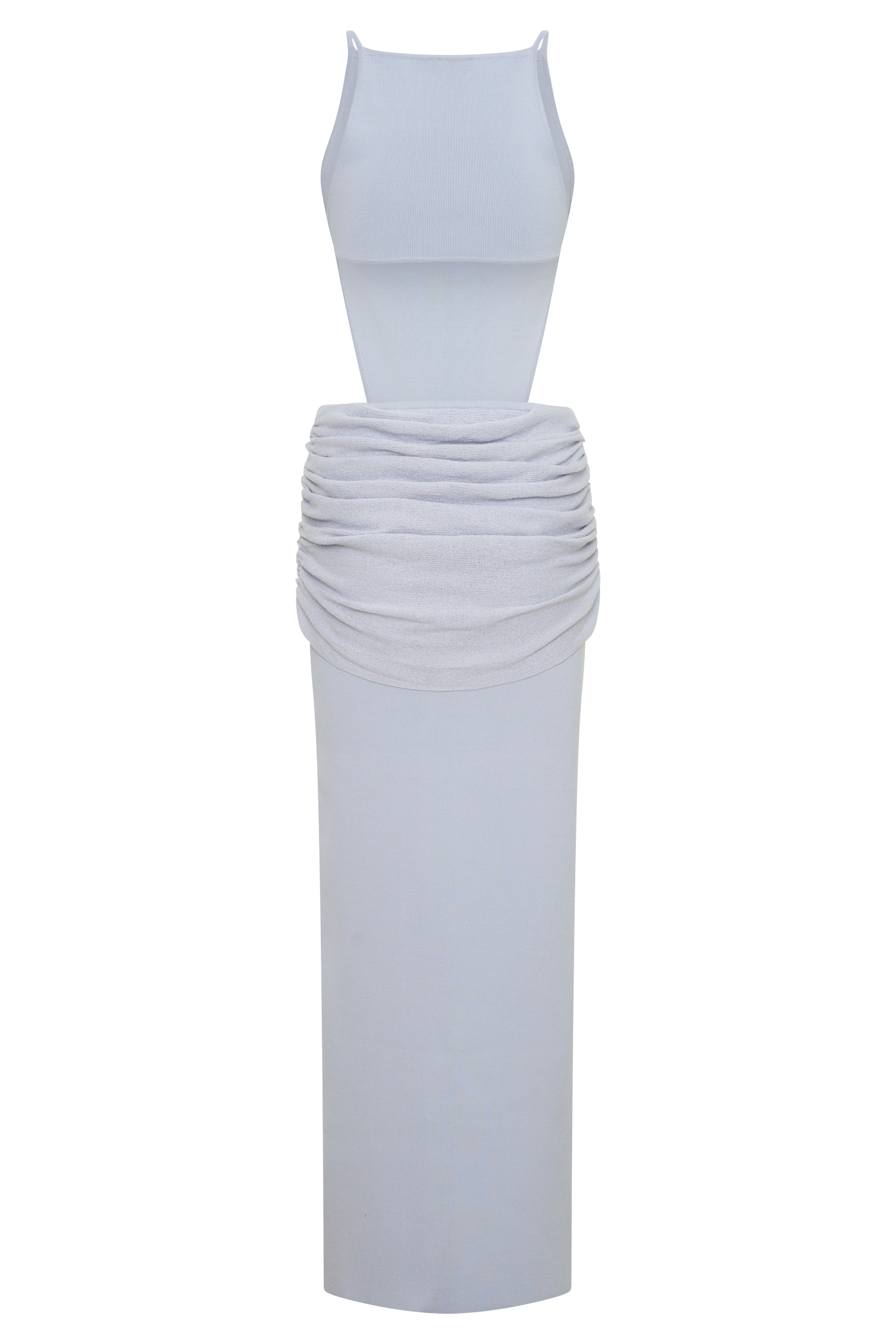 Nathaelie Sleeveless Maxi Dress - Sky Blue #8